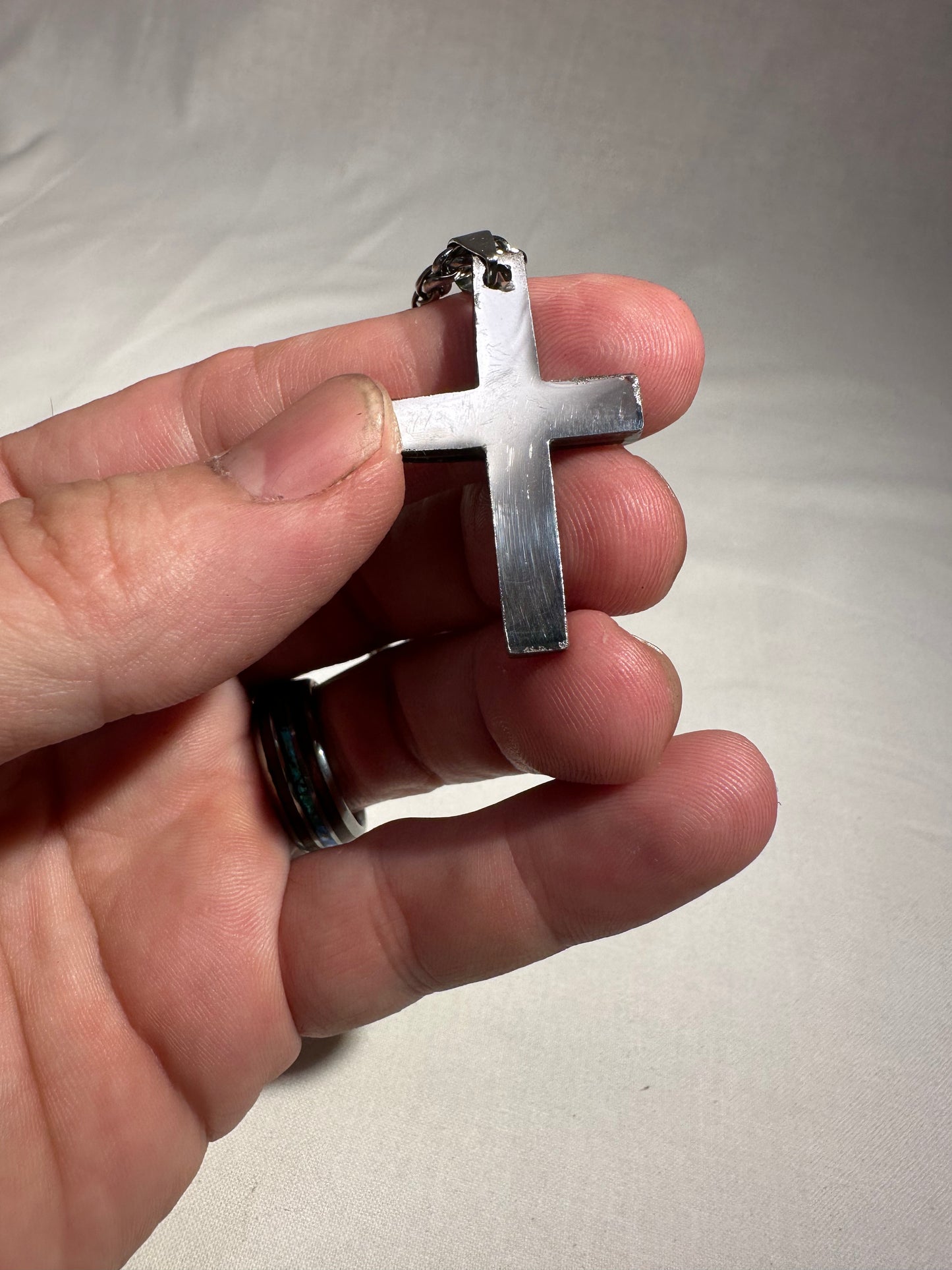 Fordite Cross "Aaron"