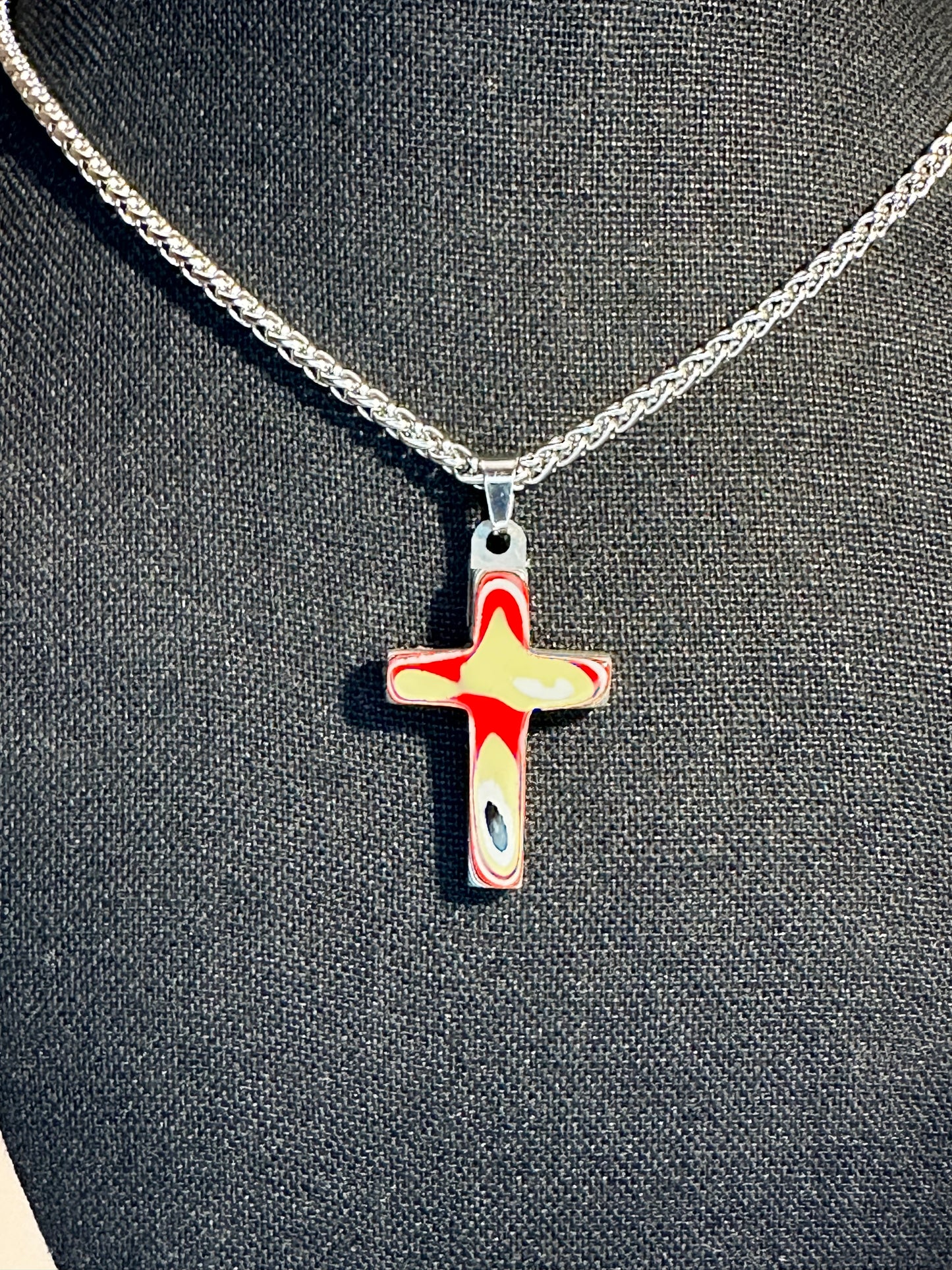 Fordite Cross "Abdeel"