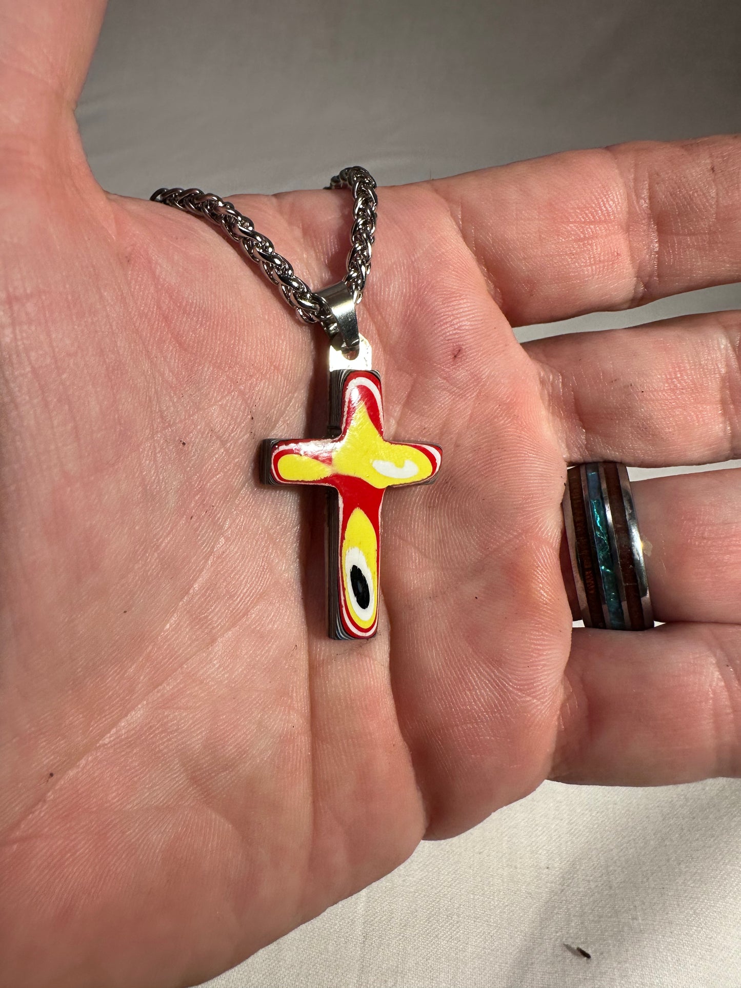 Fordite Cross "Abdeel"