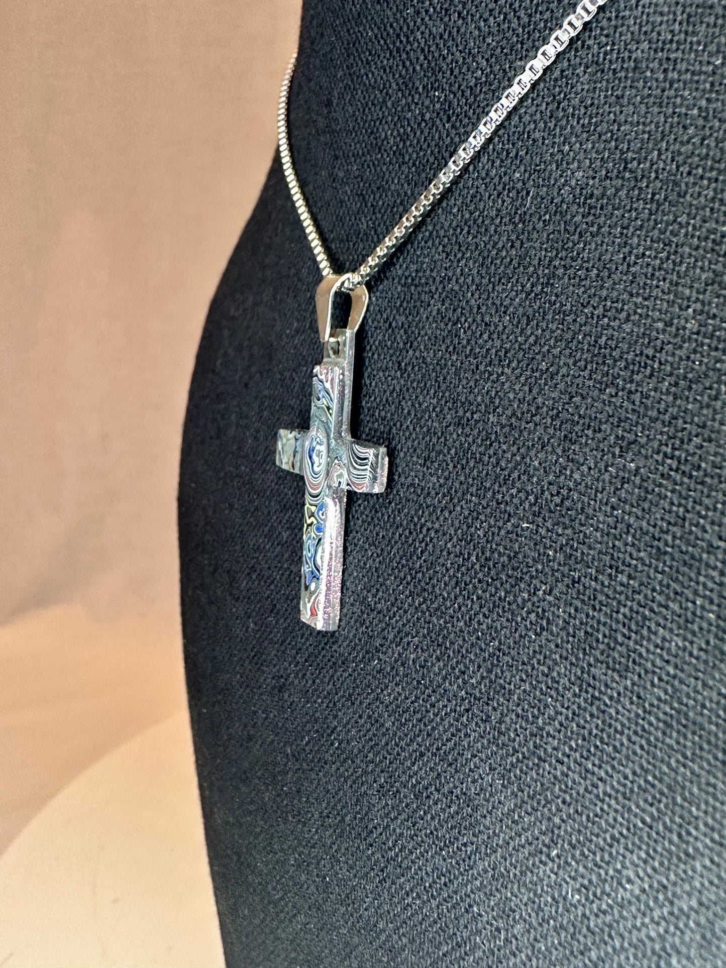 Fordite Cross "Abdiel"