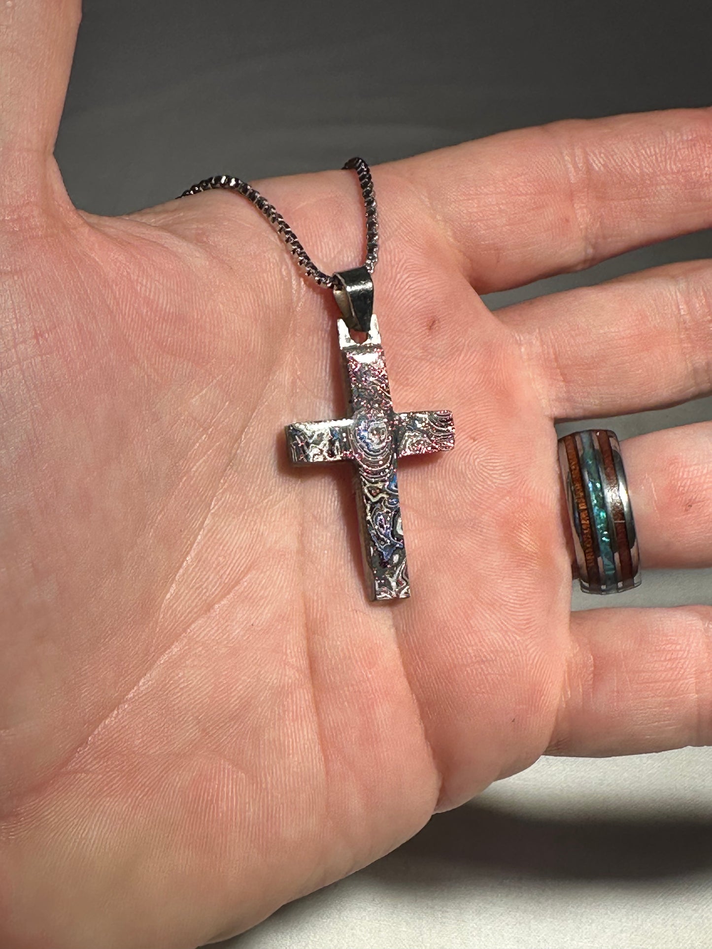 Fordite Cross "Abdiel"
