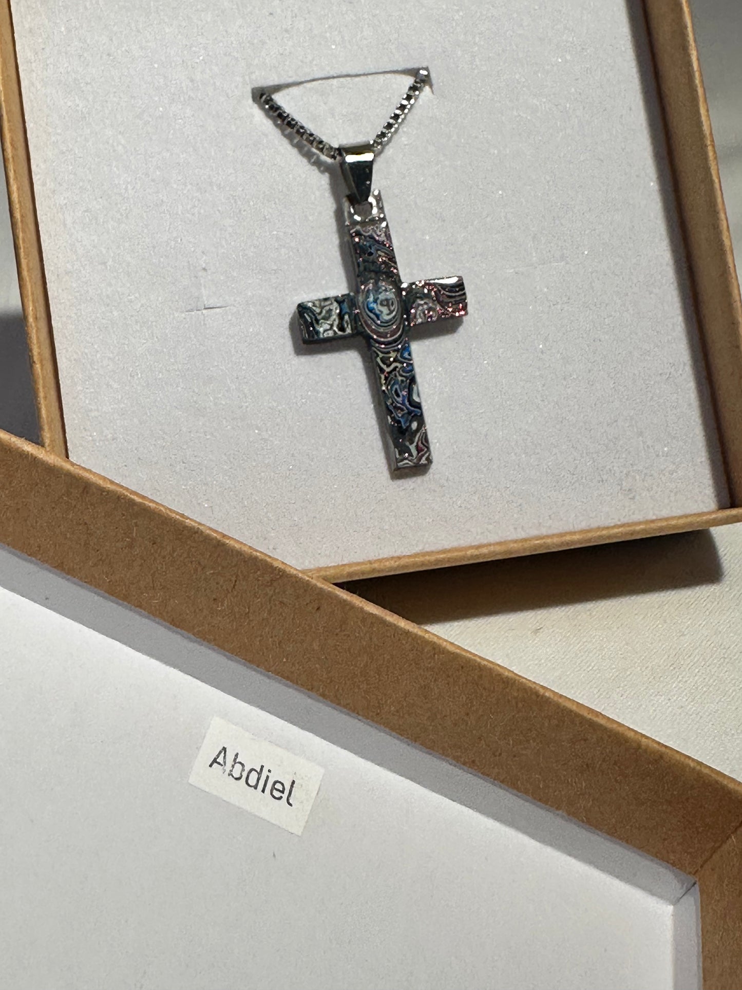 Fordite Cross "Abdiel"