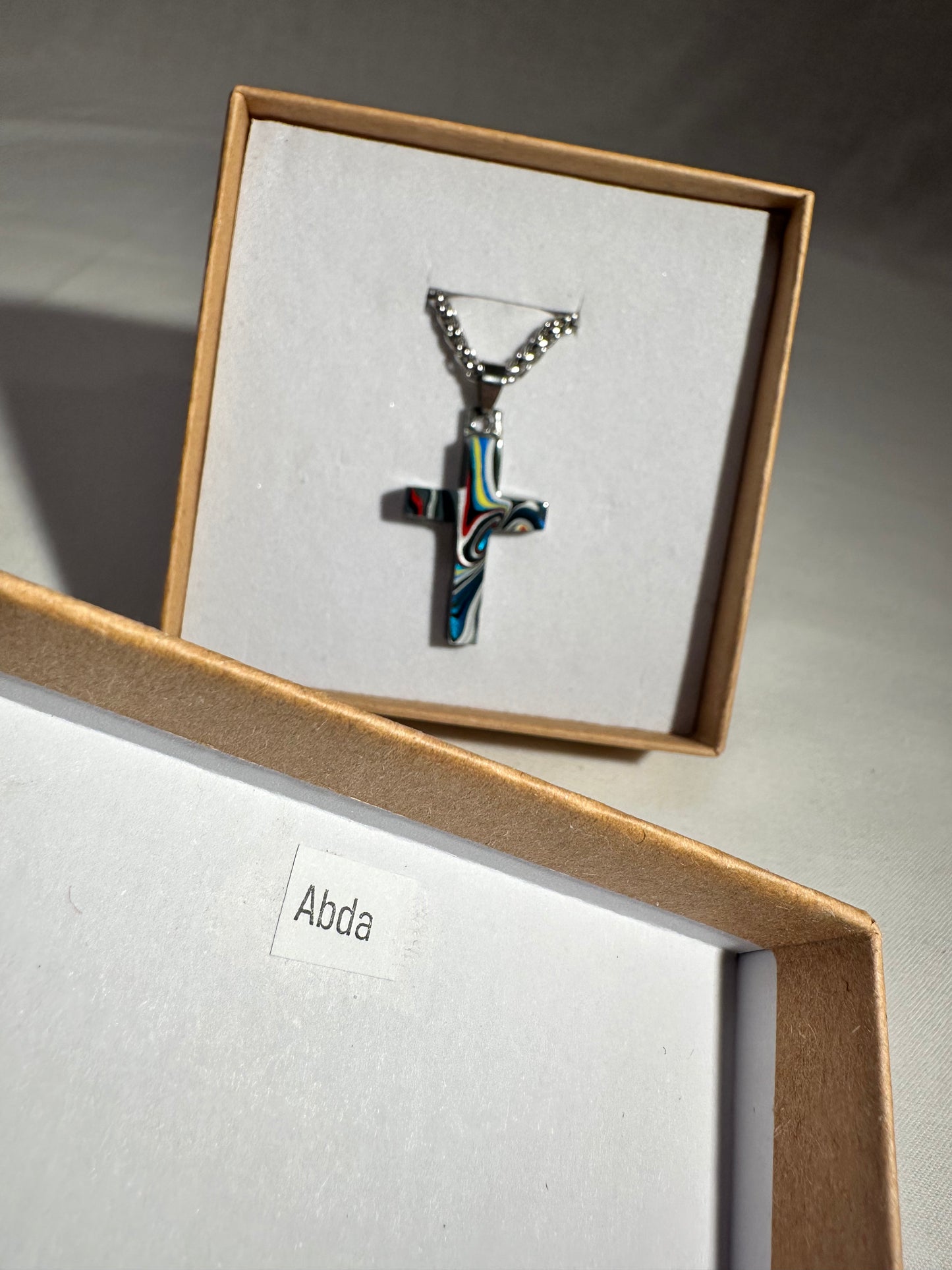 Fordite Cross "Abda"