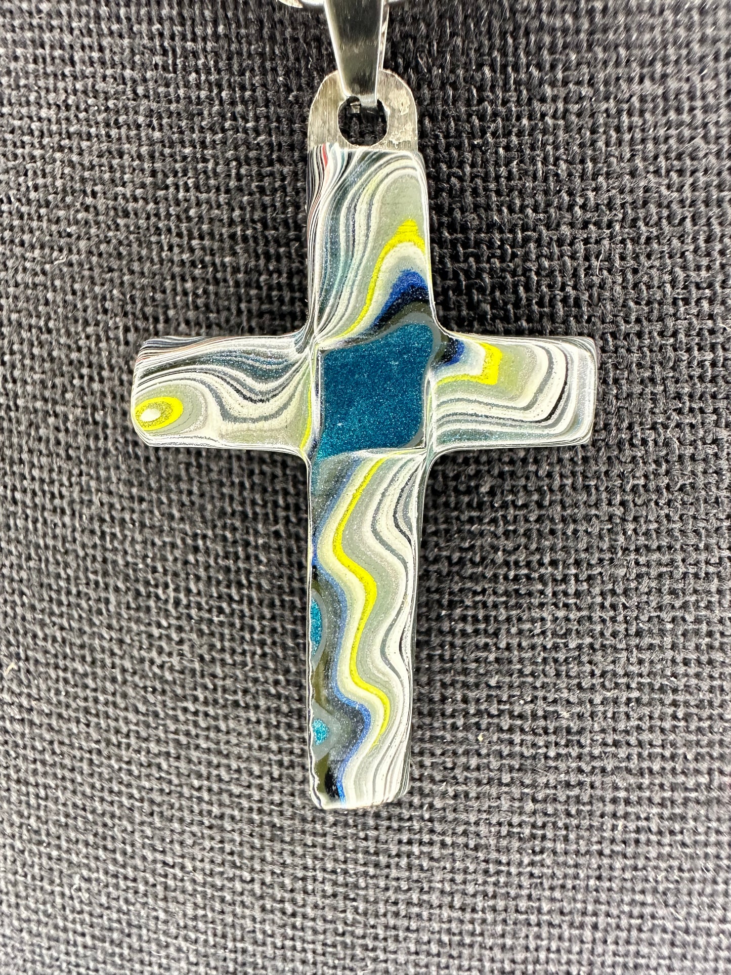 Fordite Cross "Abdi"