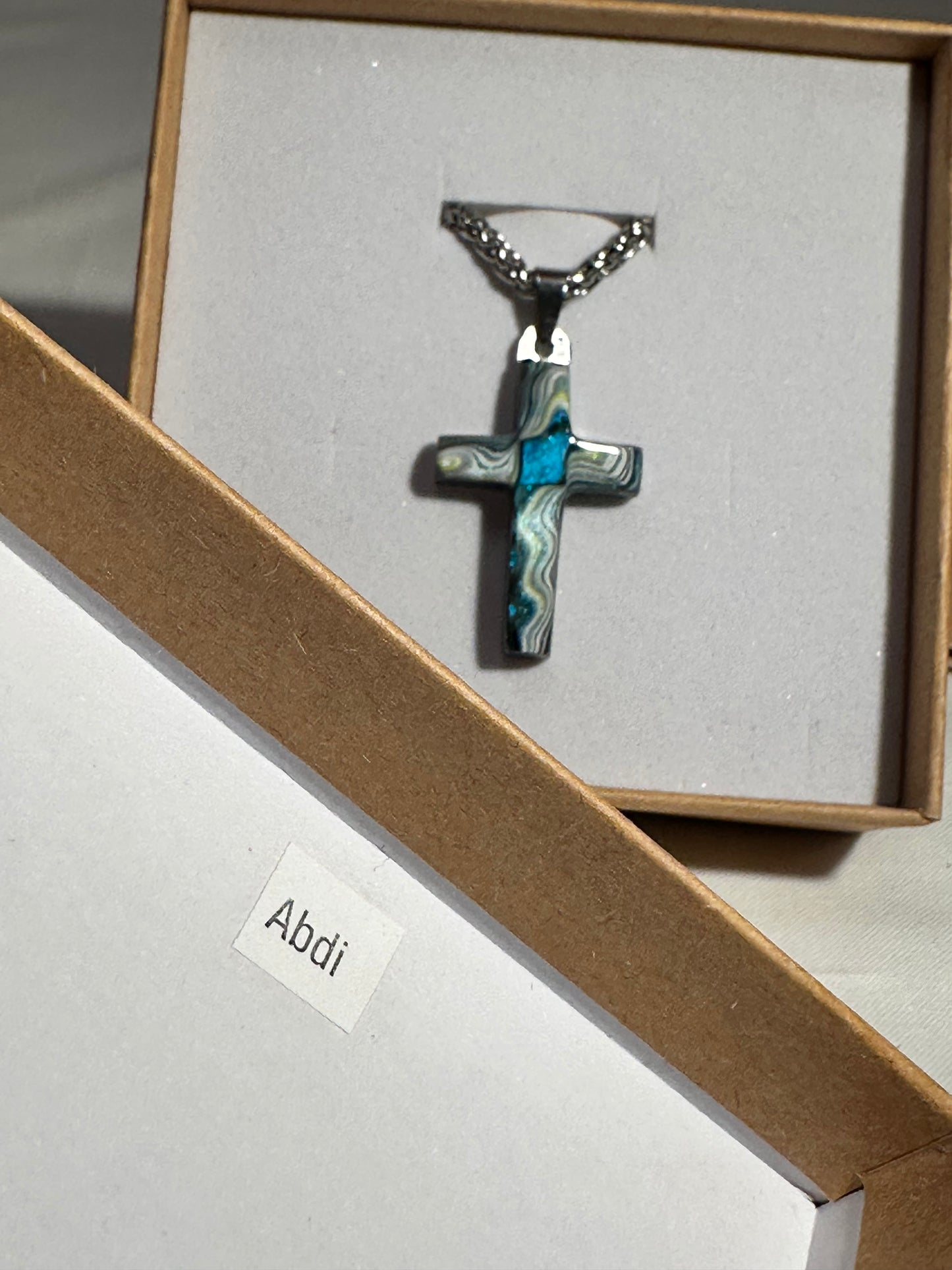 Fordite Cross "Abdi"