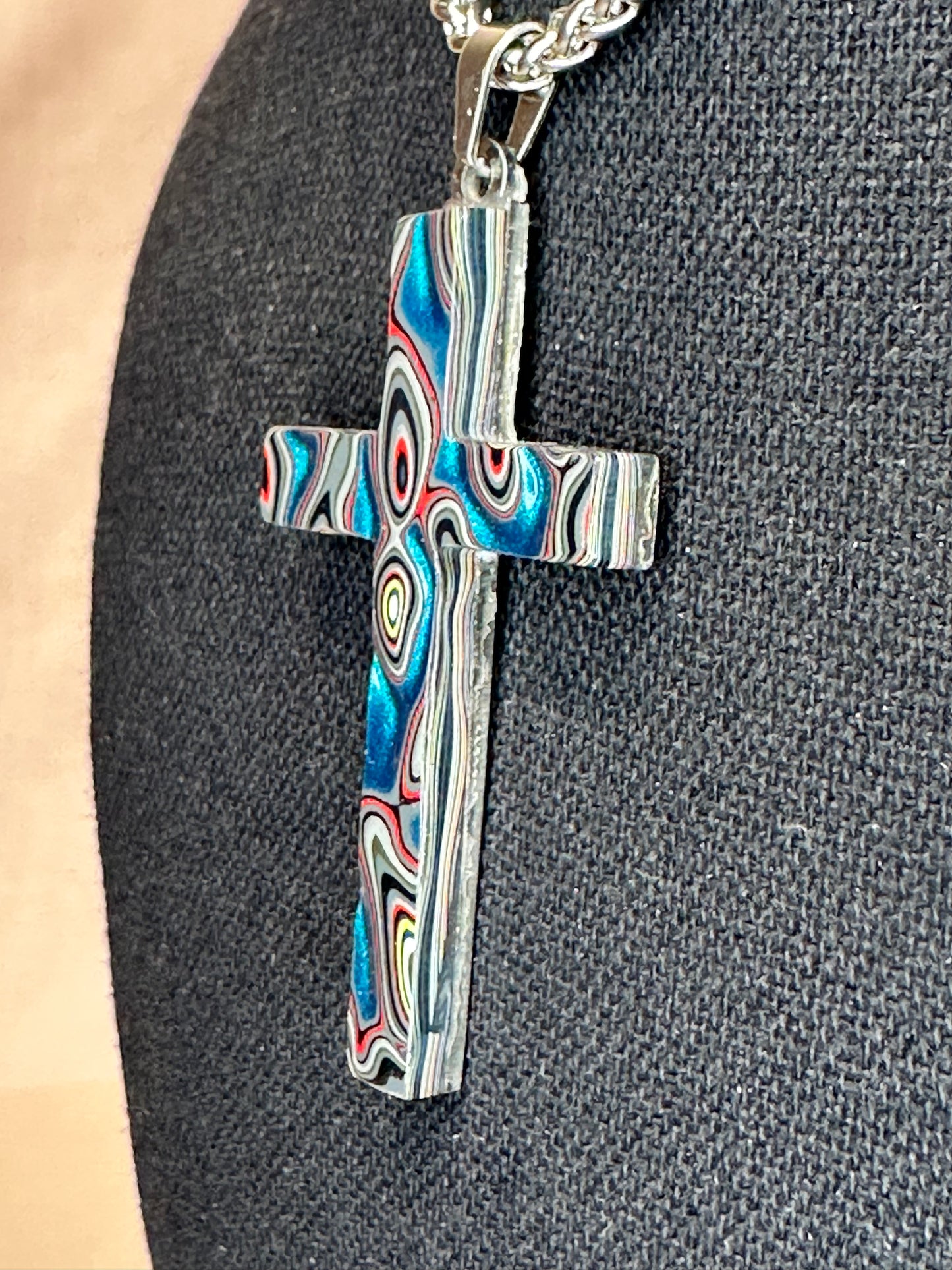 Fordite Cross "Abel"