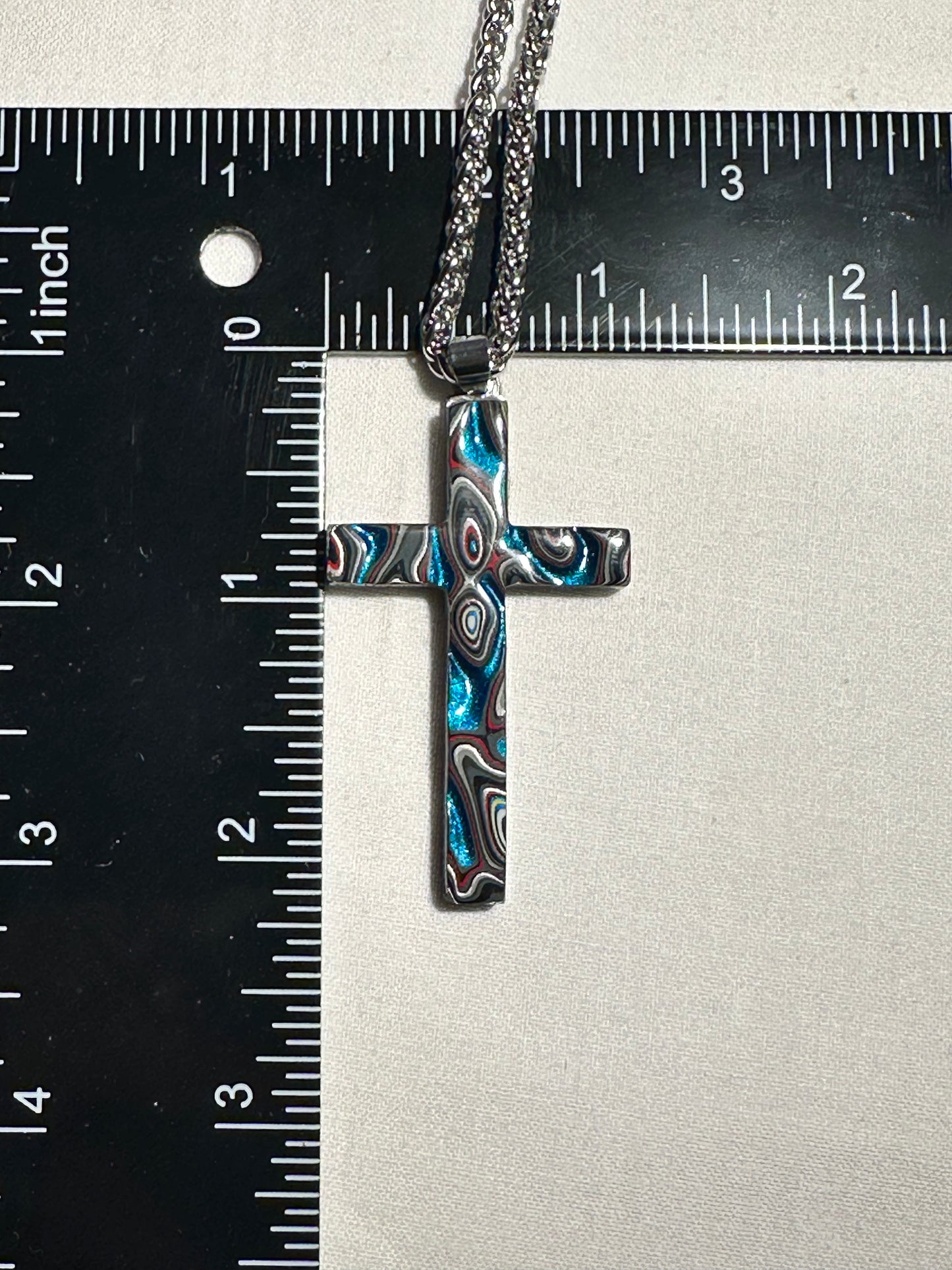 Fordite Cross "Abel"