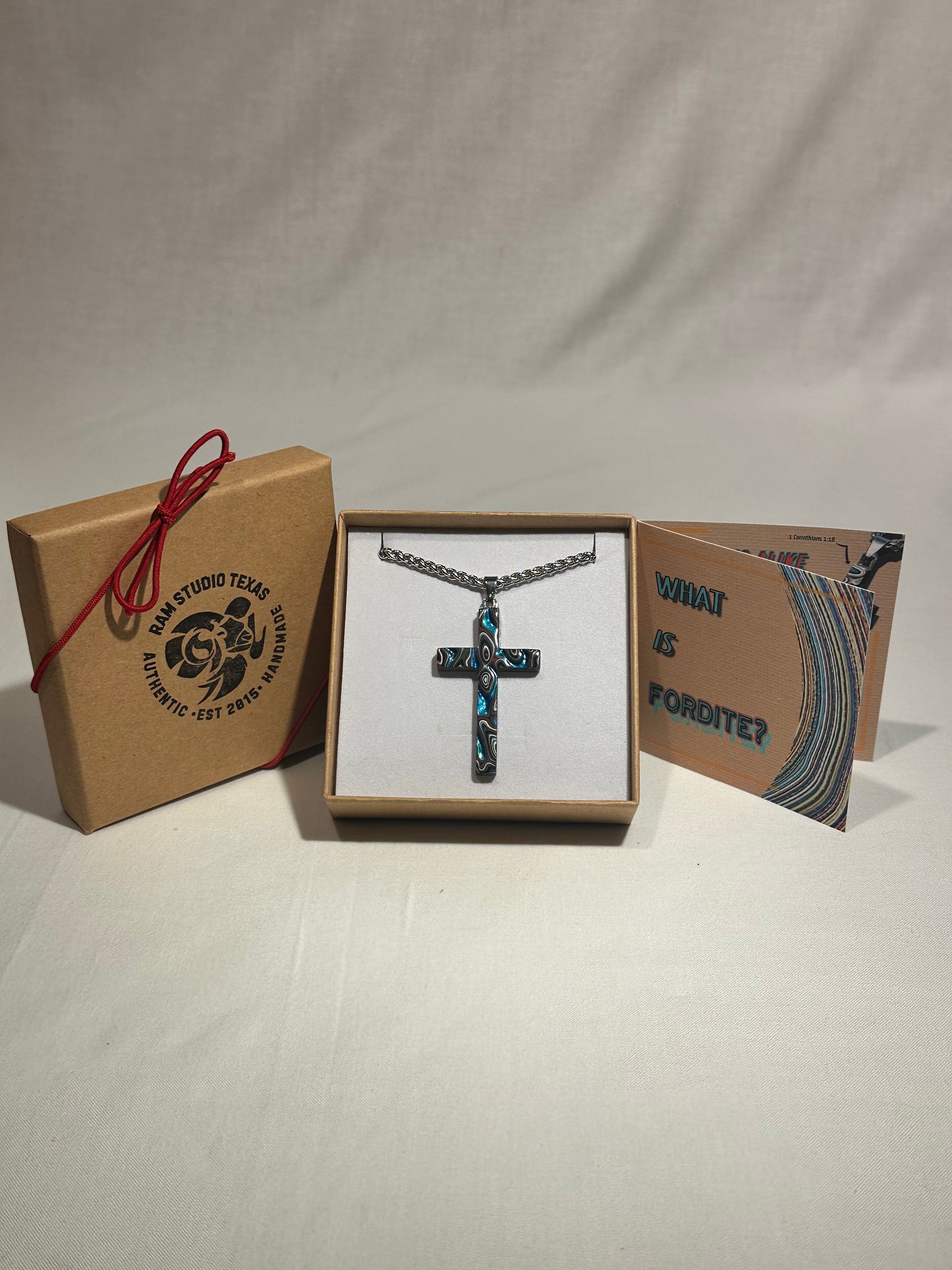 Fordite Cross "Abel"