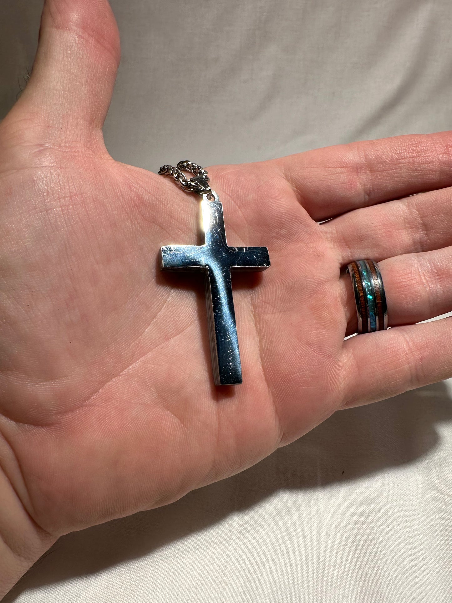 Fordite Cross "Abiathar"