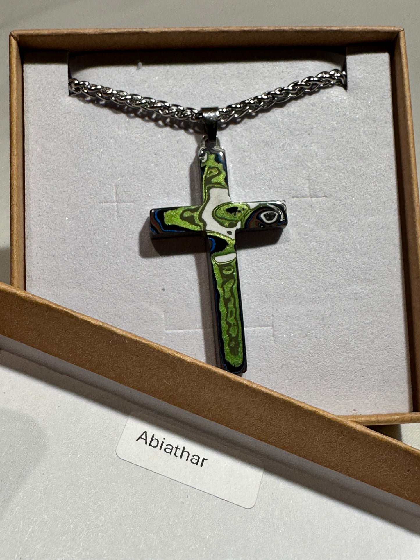 Fordite Cross "Abiathar"