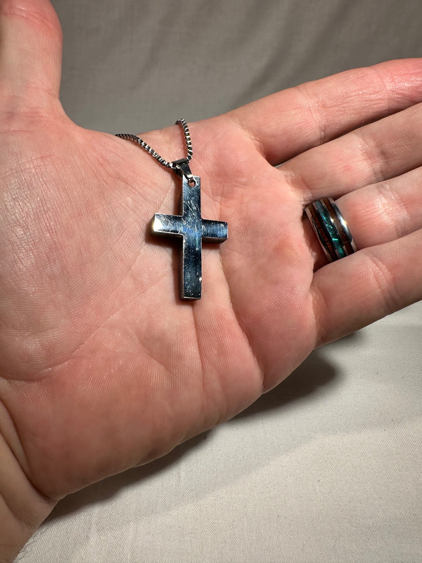 Fordite Cross "Abijah"