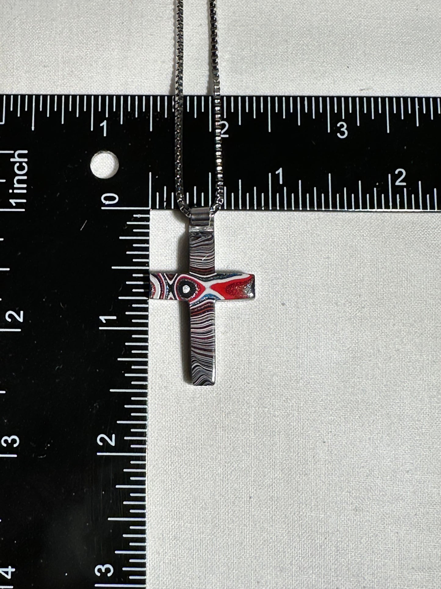 Fordite Cross "Abijah"