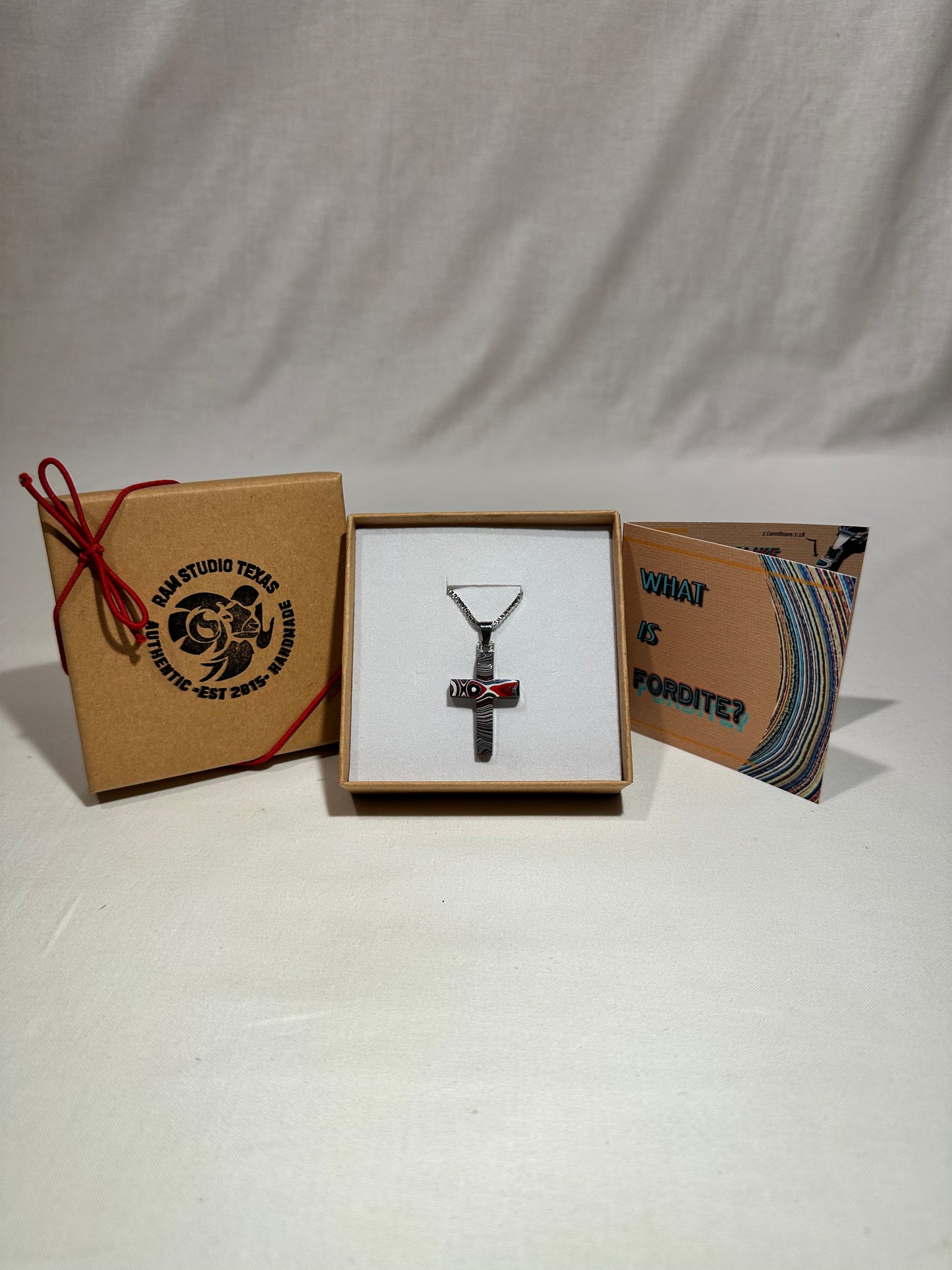 Fordite Cross "Abijah"