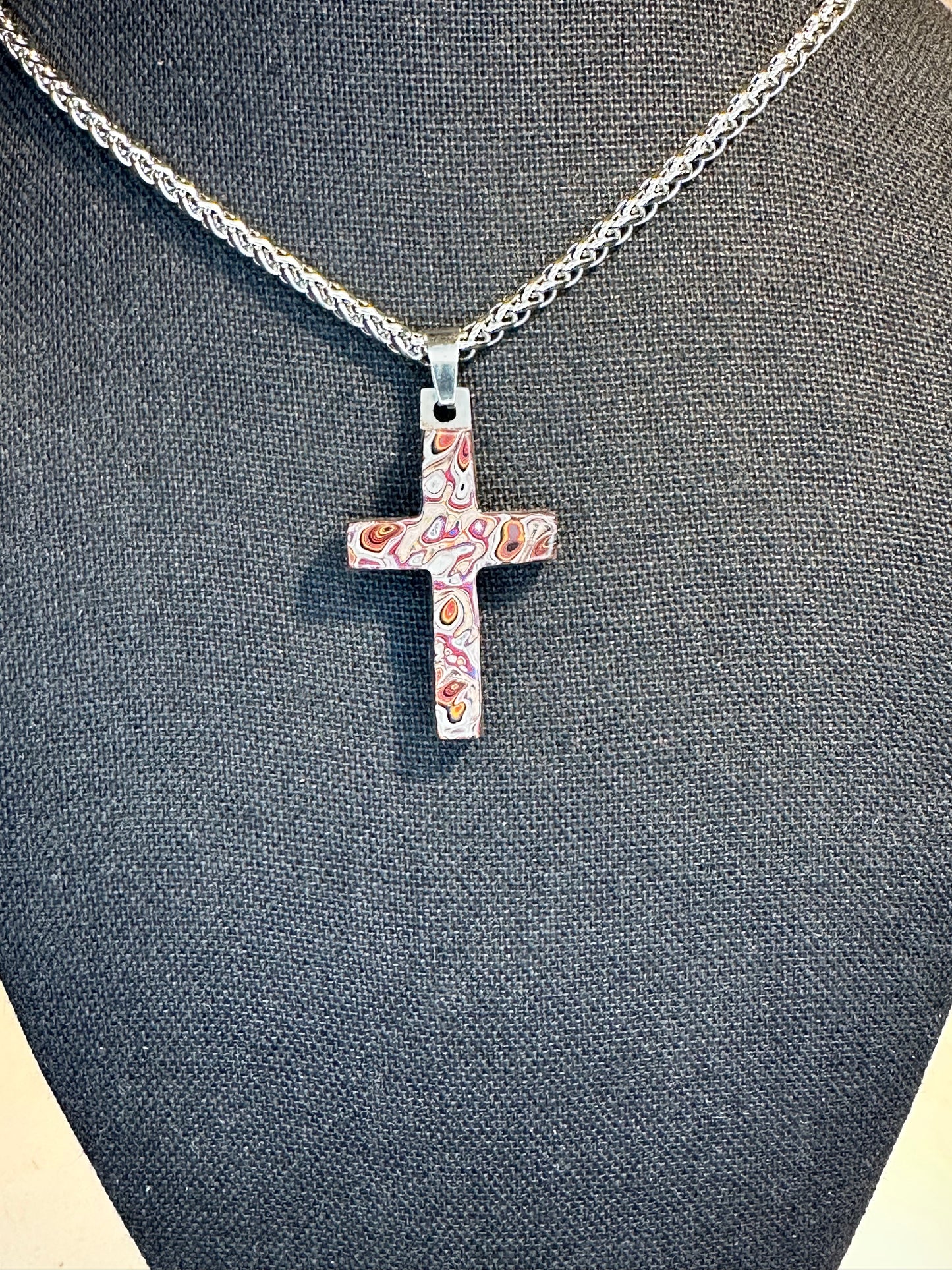 Fordite Cross "Abijah"