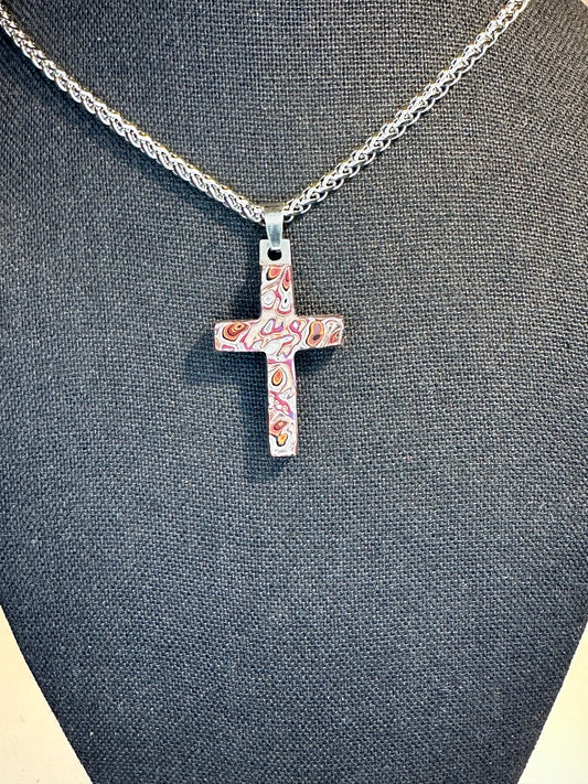 Fordite Cross "Abijah"