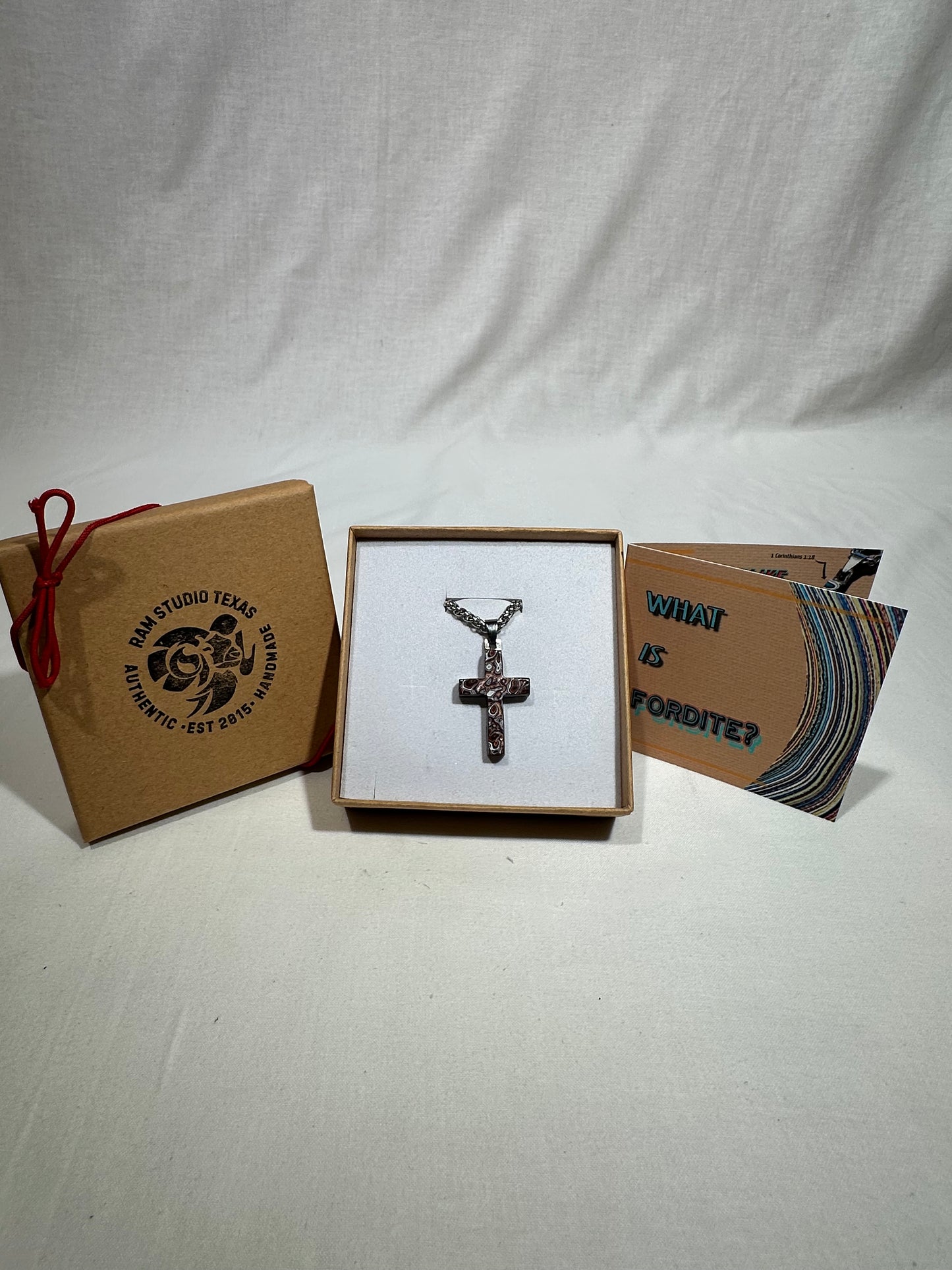 Fordite Cross "Abijah"