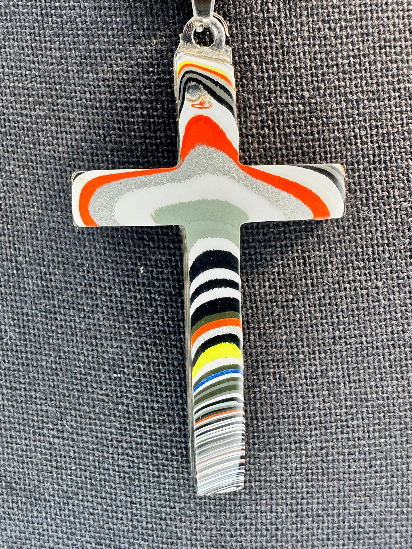 Fordite Cross "Abner"