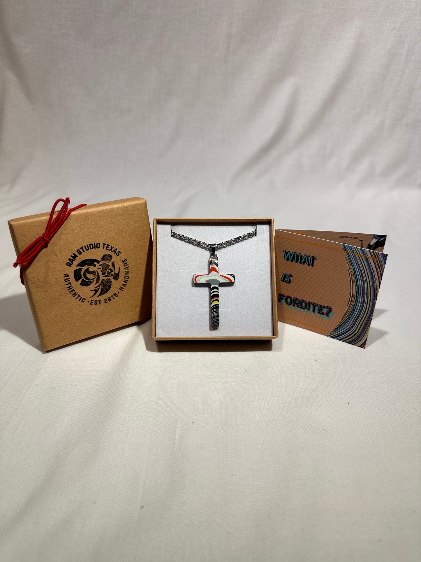 Fordite Cross "Abner"