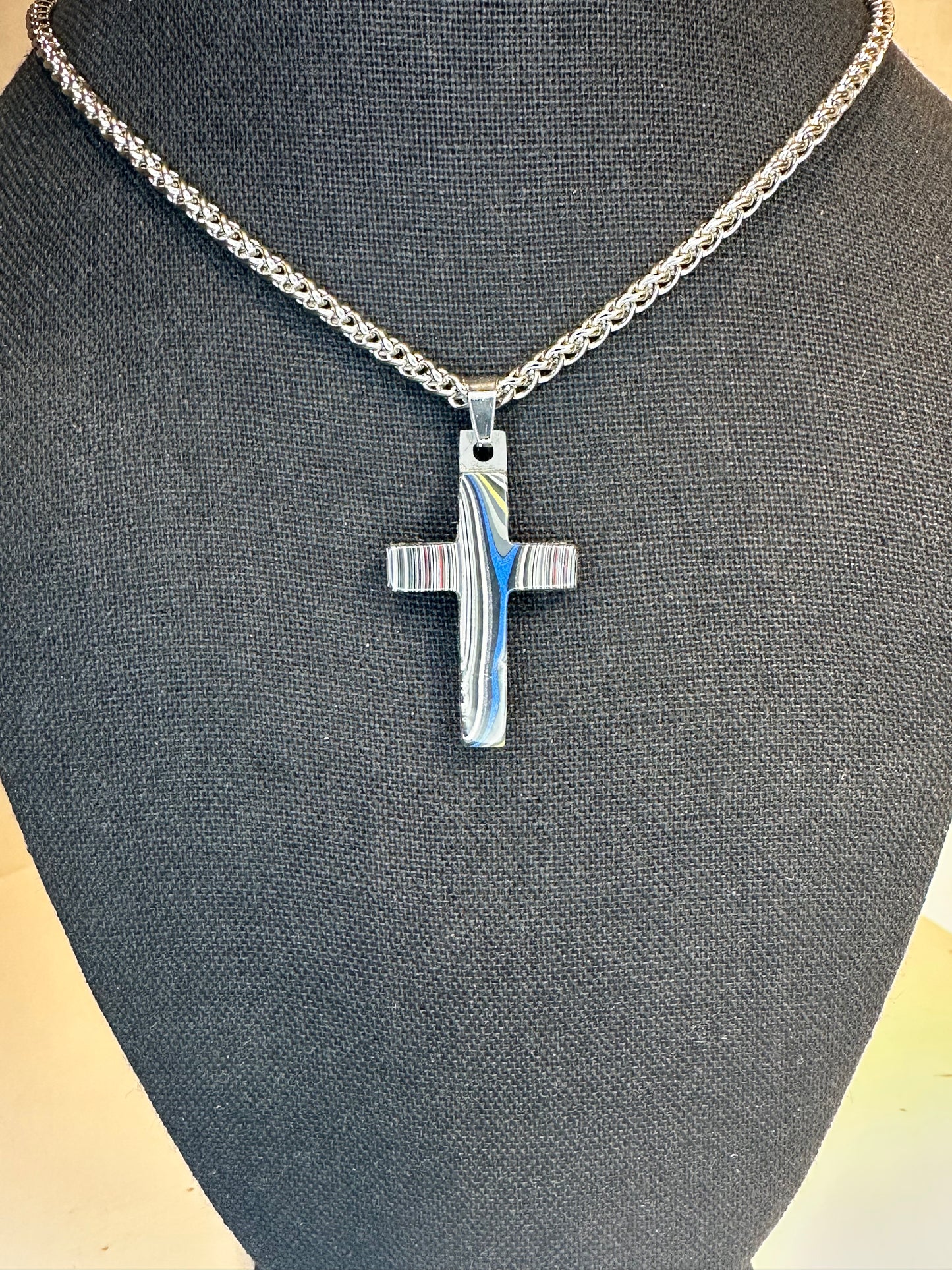 Fordite Cross "Absalom"