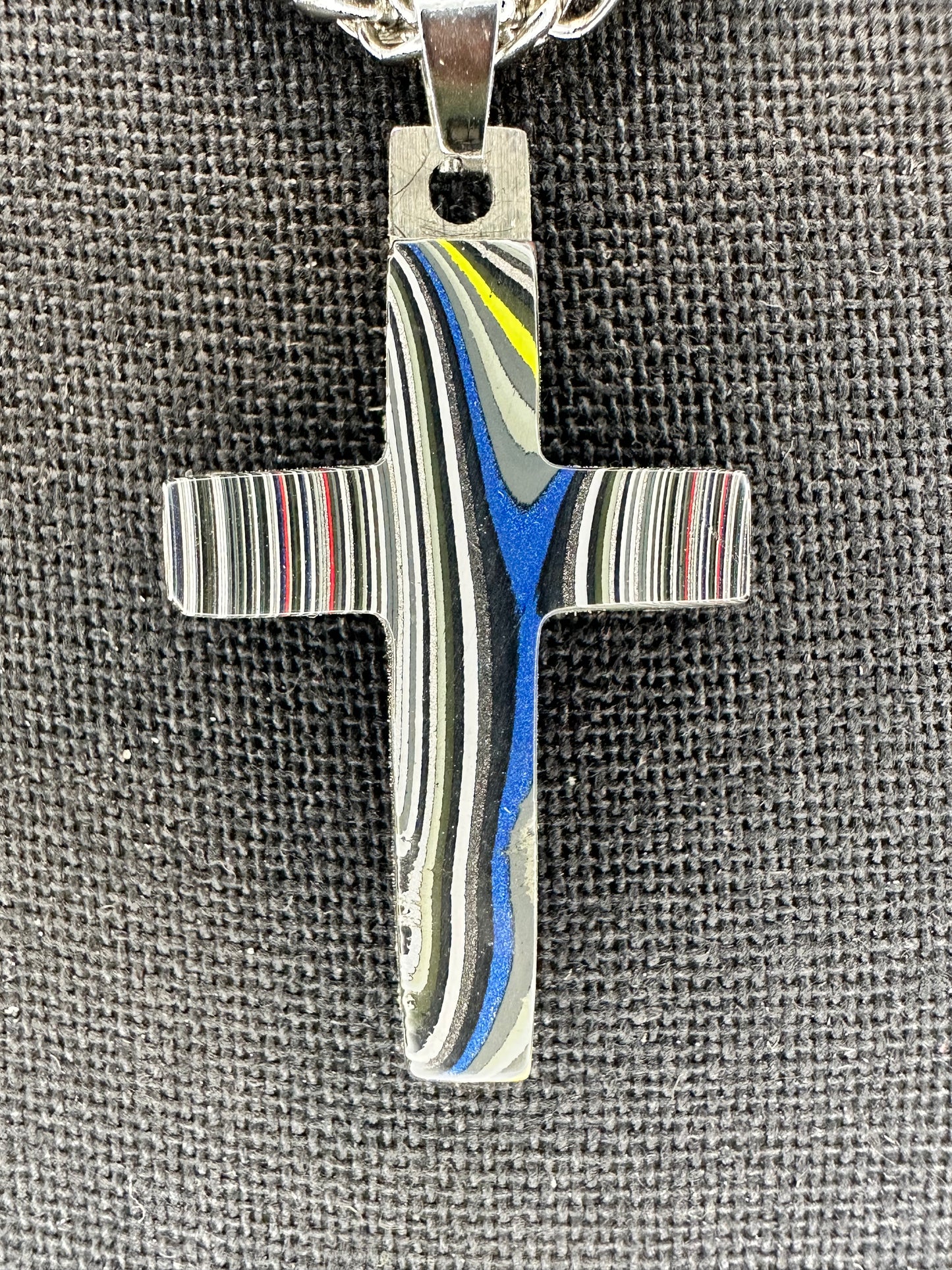 Fordite Cross "Absalom"