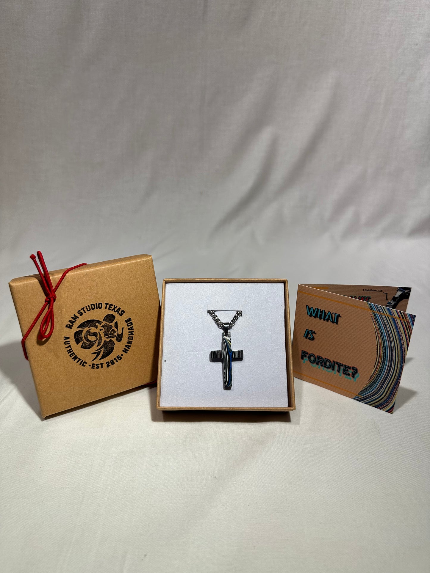 Fordite Cross "Absalom"