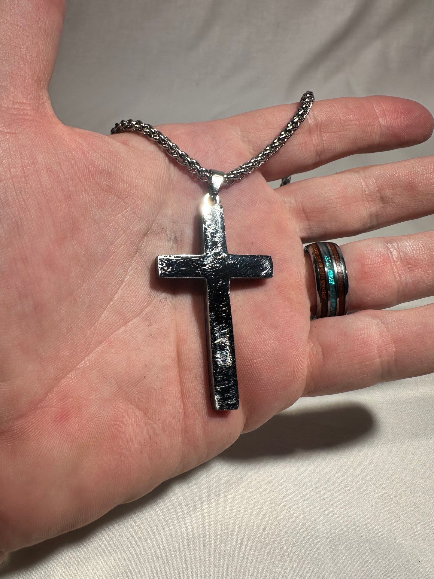 Fordite Cross "Abraham"