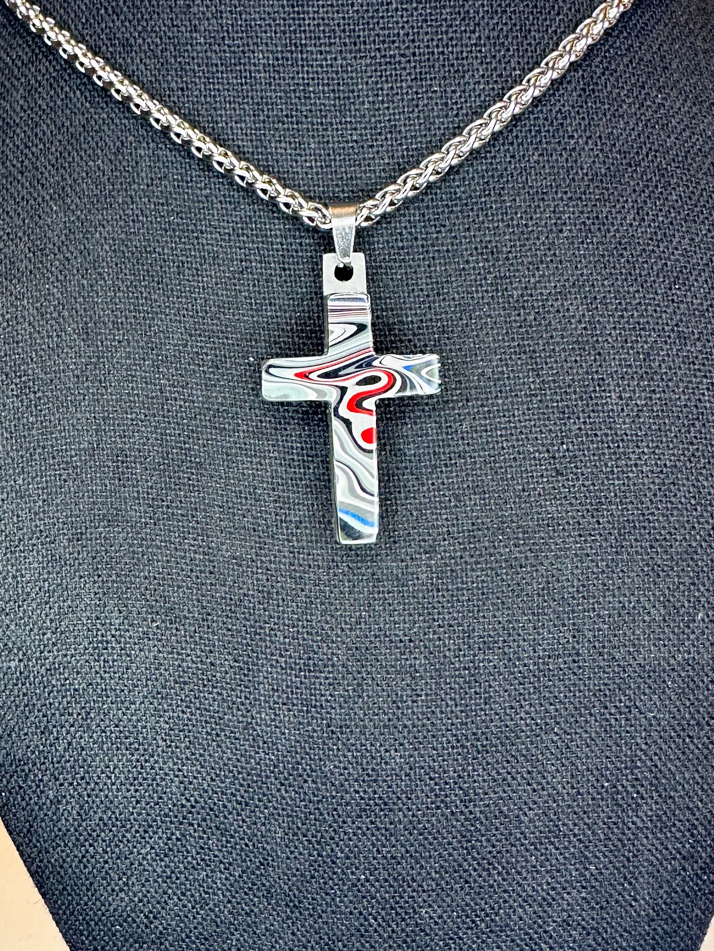 Fordite Cross "Achish"