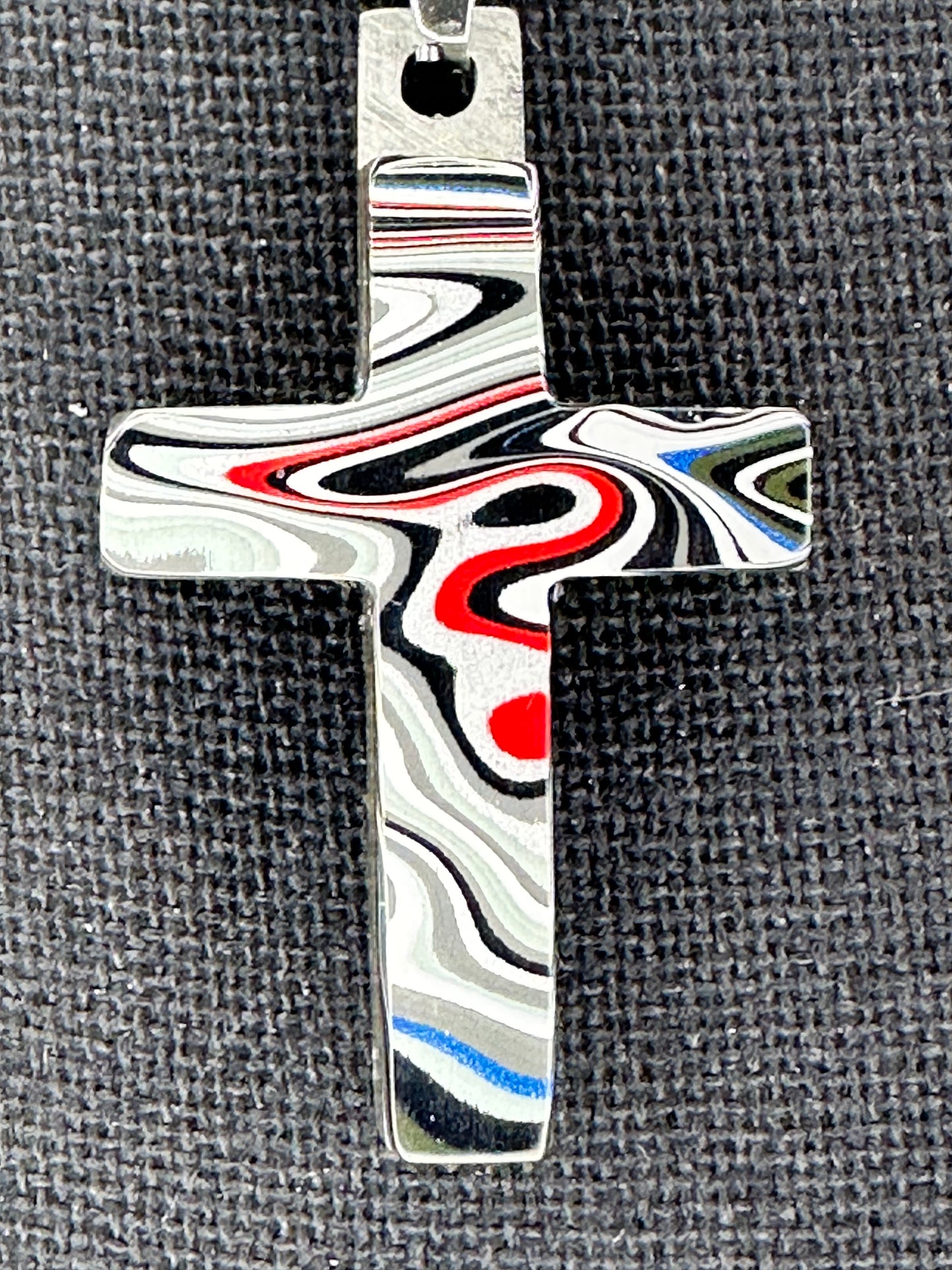 Fordite Cross "Achish"