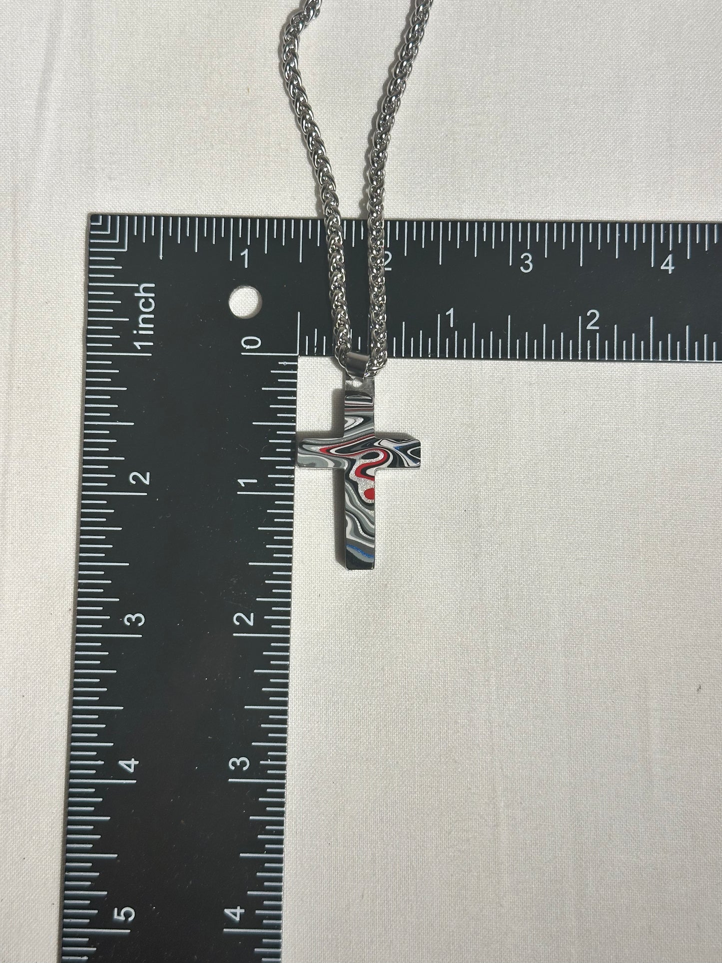 Fordite Cross "Achish"