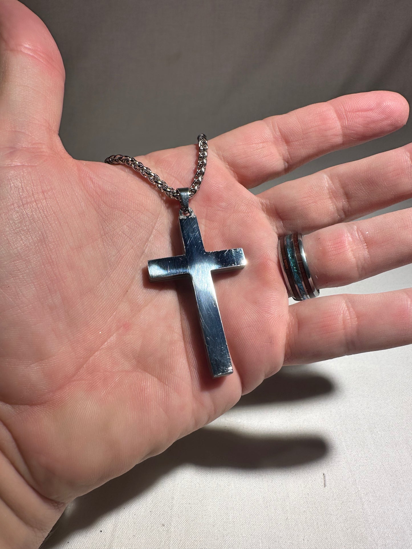 Fordite Cross "Adam"