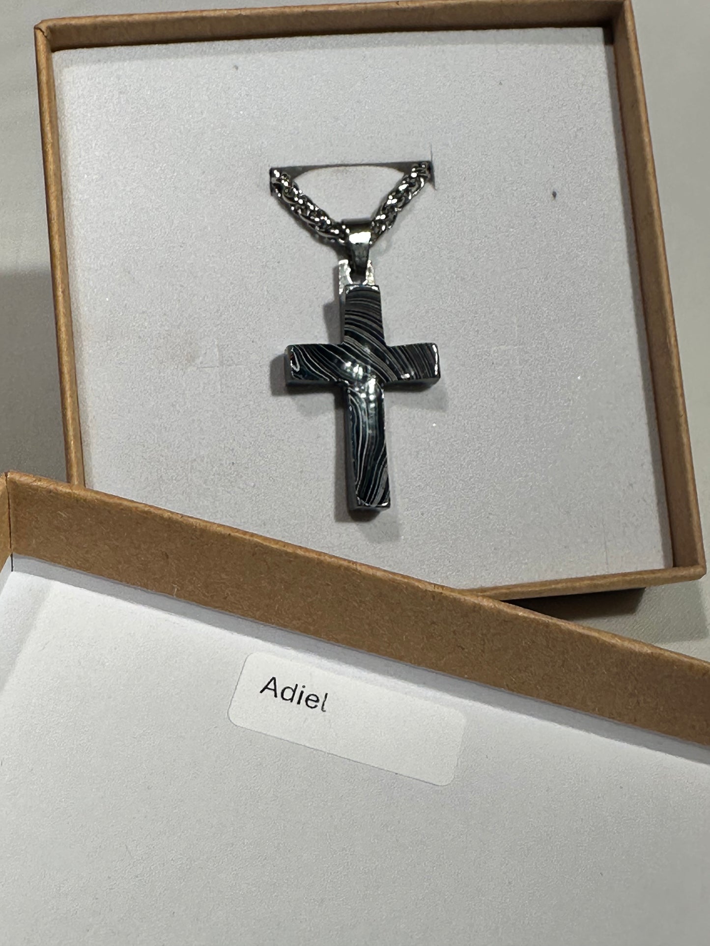 Fordite Cross "Adlai"