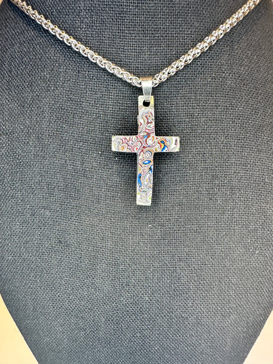 Fordite Cross "Adonijah"