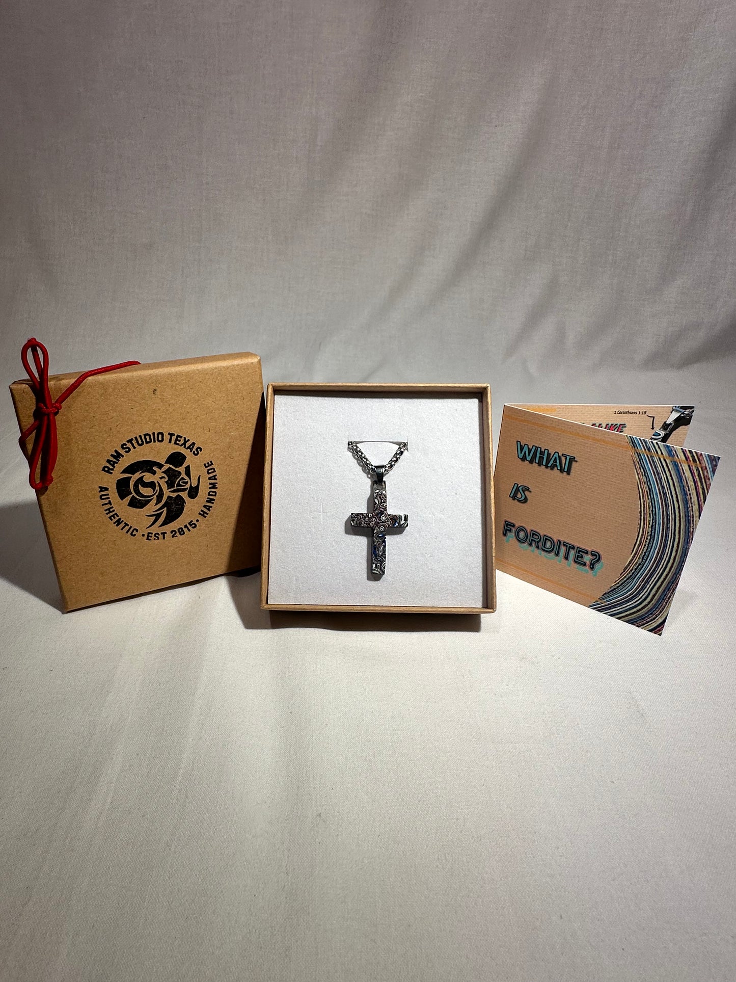 Fordite Cross "Adonijah"