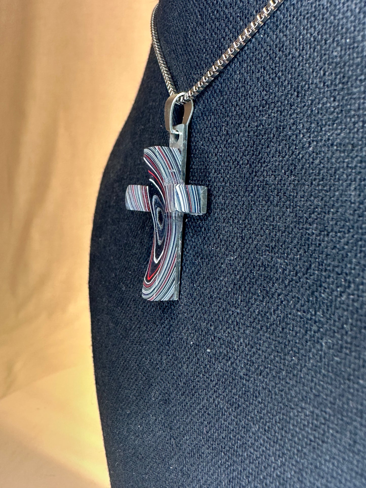 Fordite Cross "Agabus"