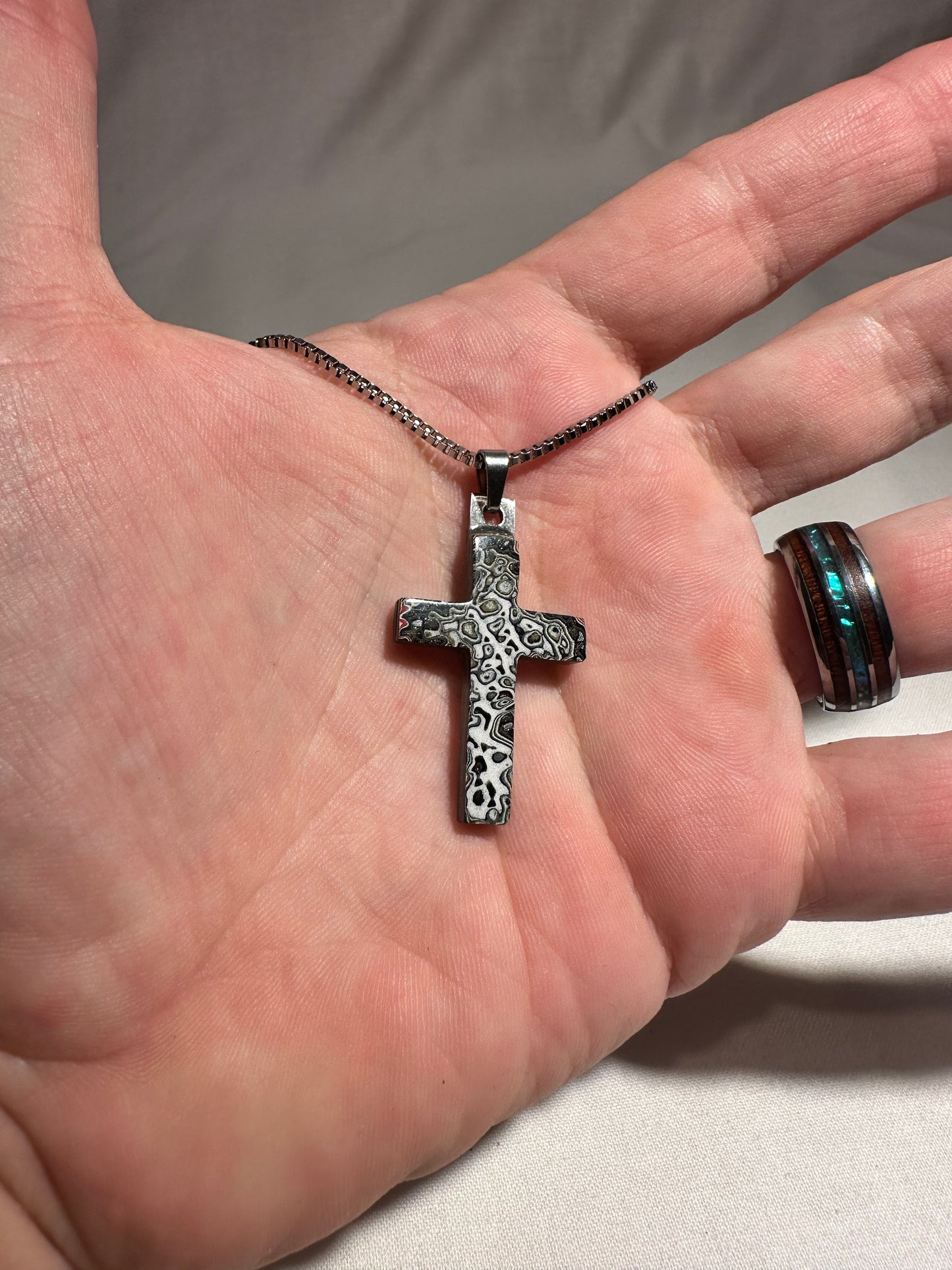 Fordite Cross "Ahasuerus"