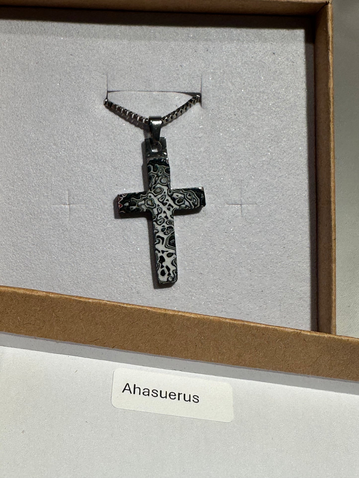 Fordite Cross "Ahasuerus"