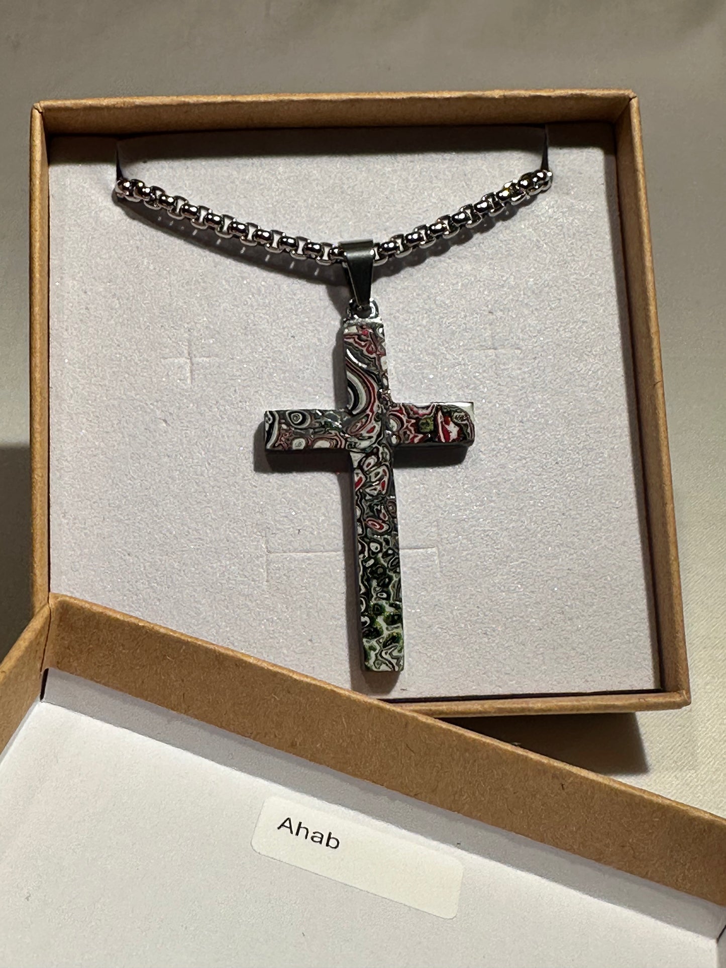 Fordite Cross "Ahaz"