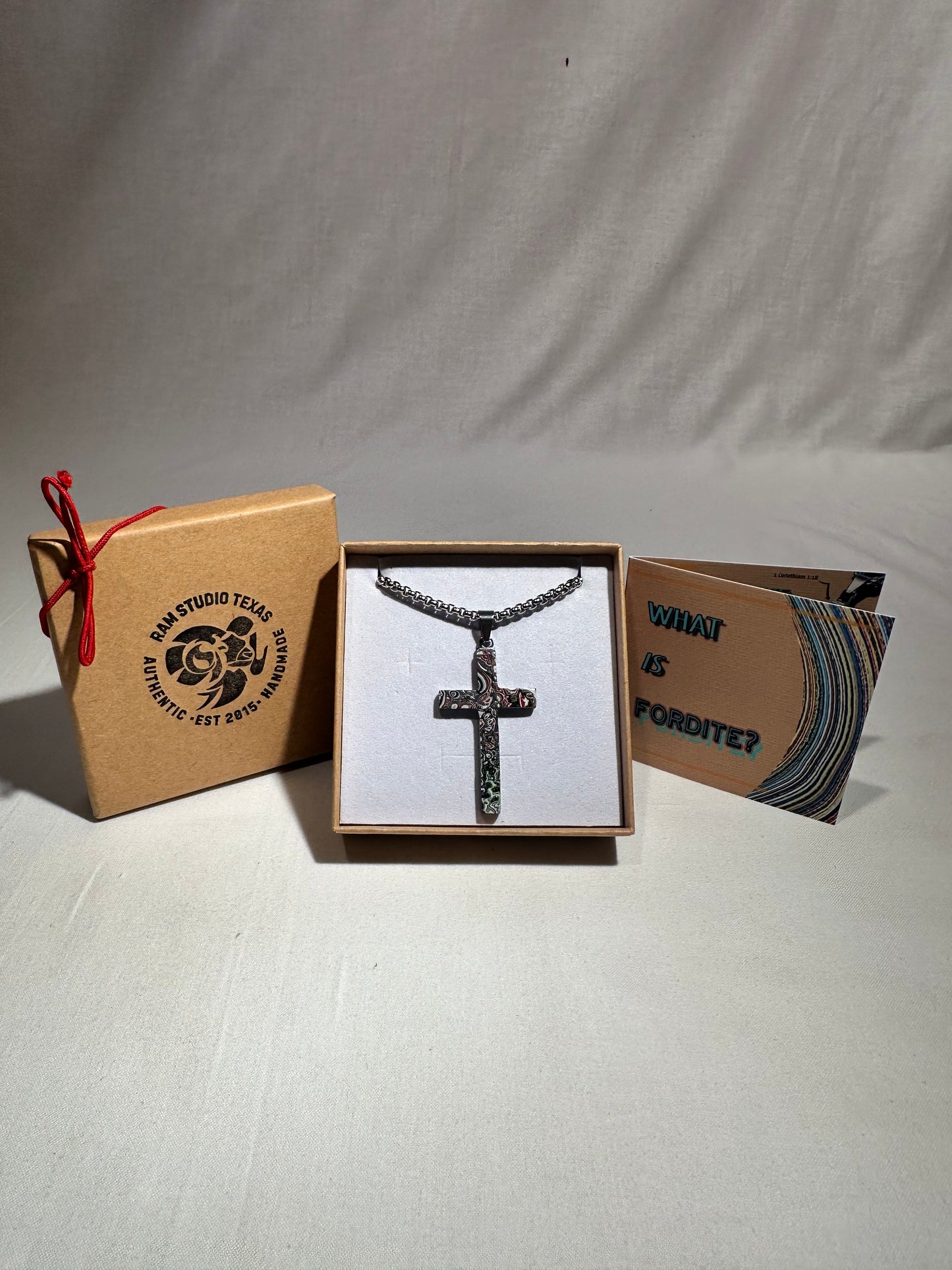 Fordite Cross "Ahaz"