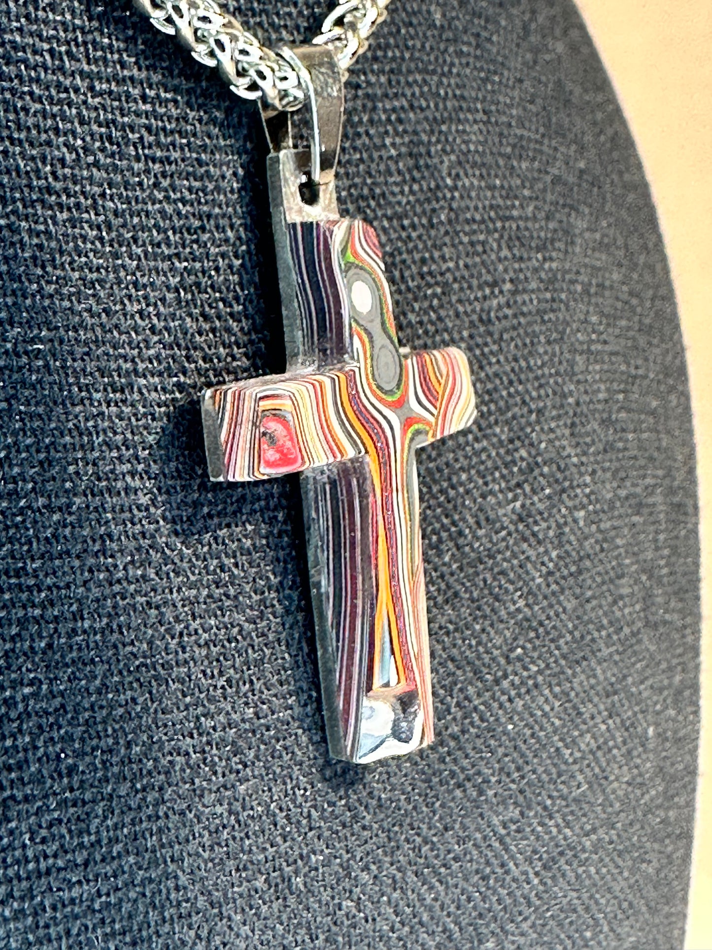 Fordite Cross "Ahithophel"