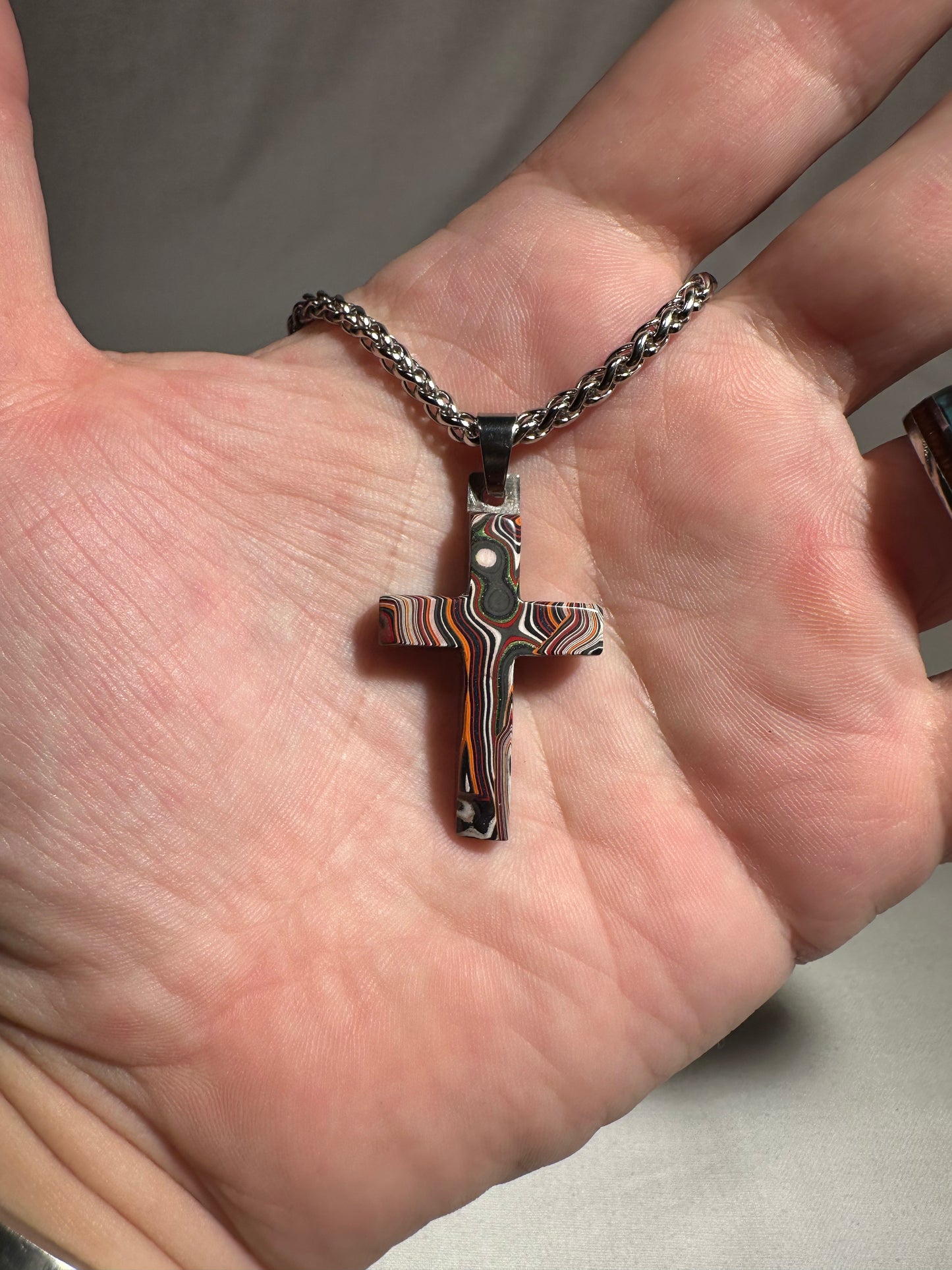 Fordite Cross "Ahithophel"