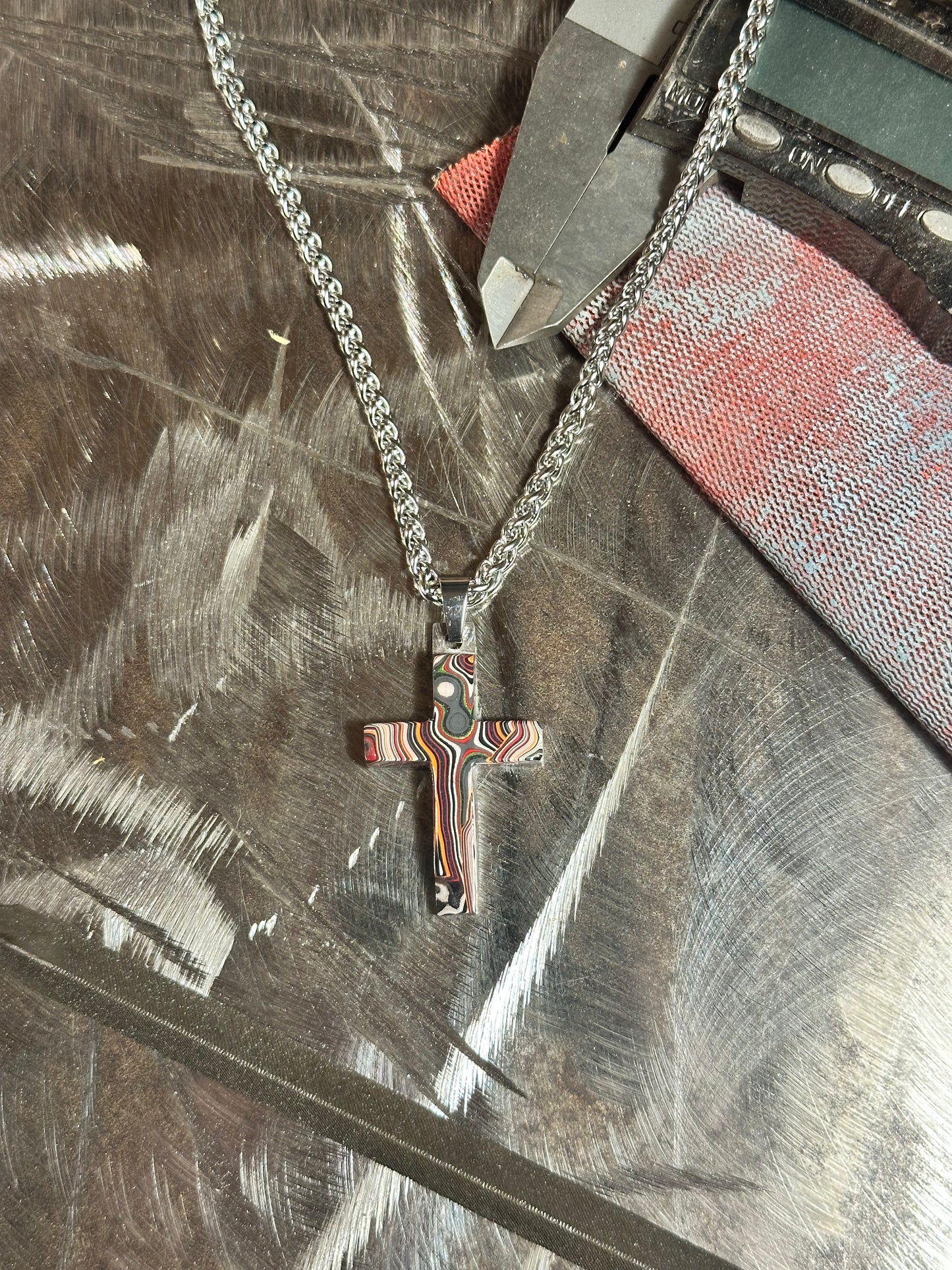 Fordite Cross "Ahithophel"