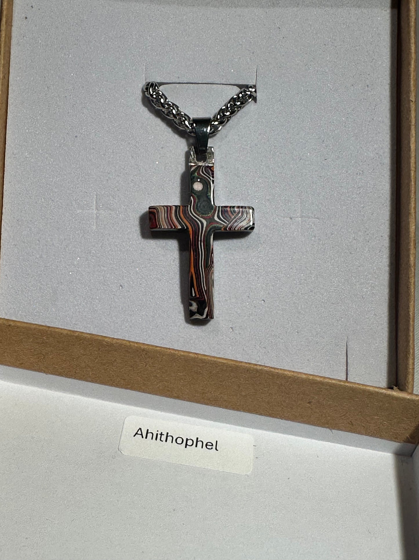 Fordite Cross "Ahithophel"