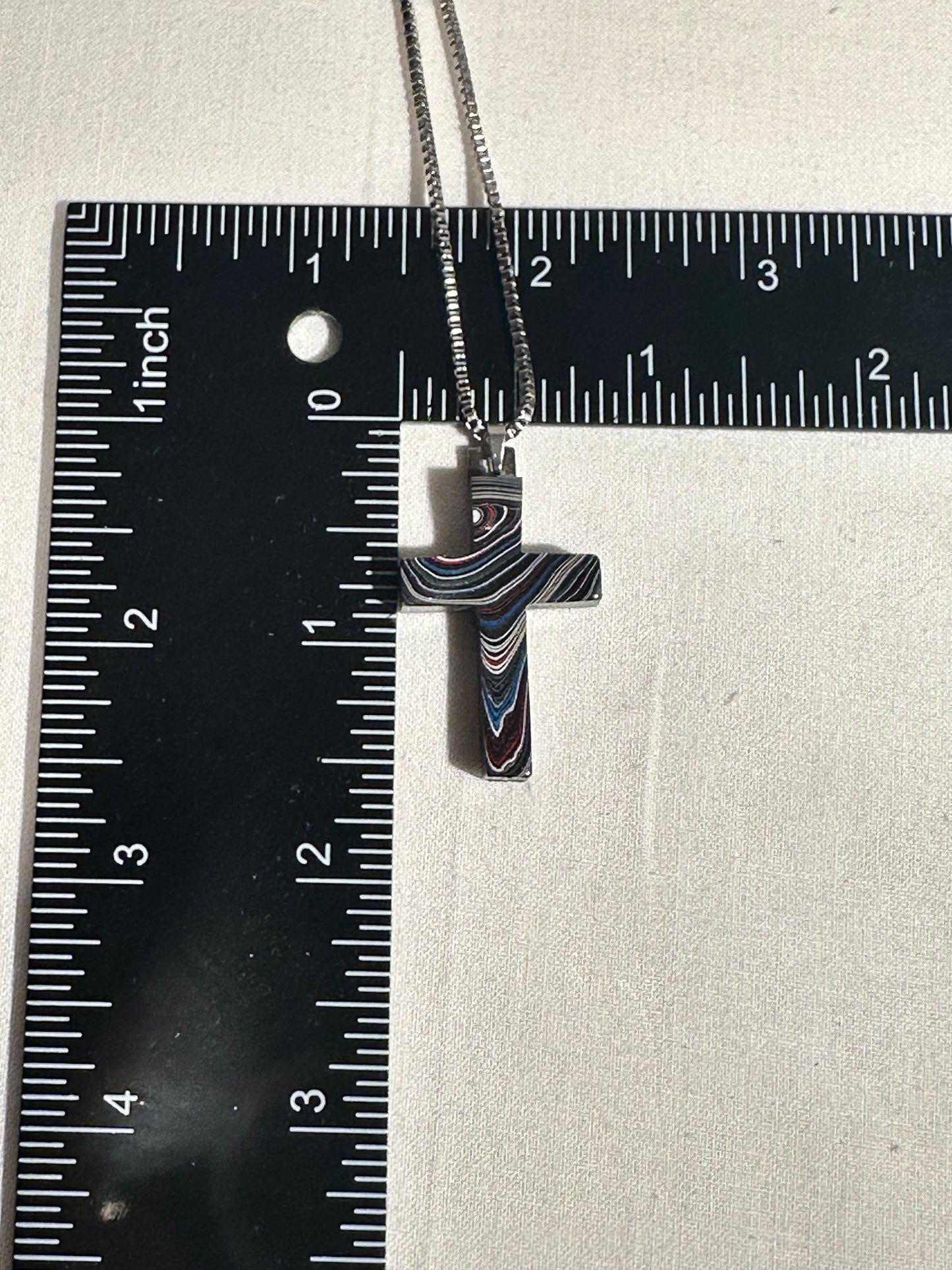 Fordite Cross "Alexander"