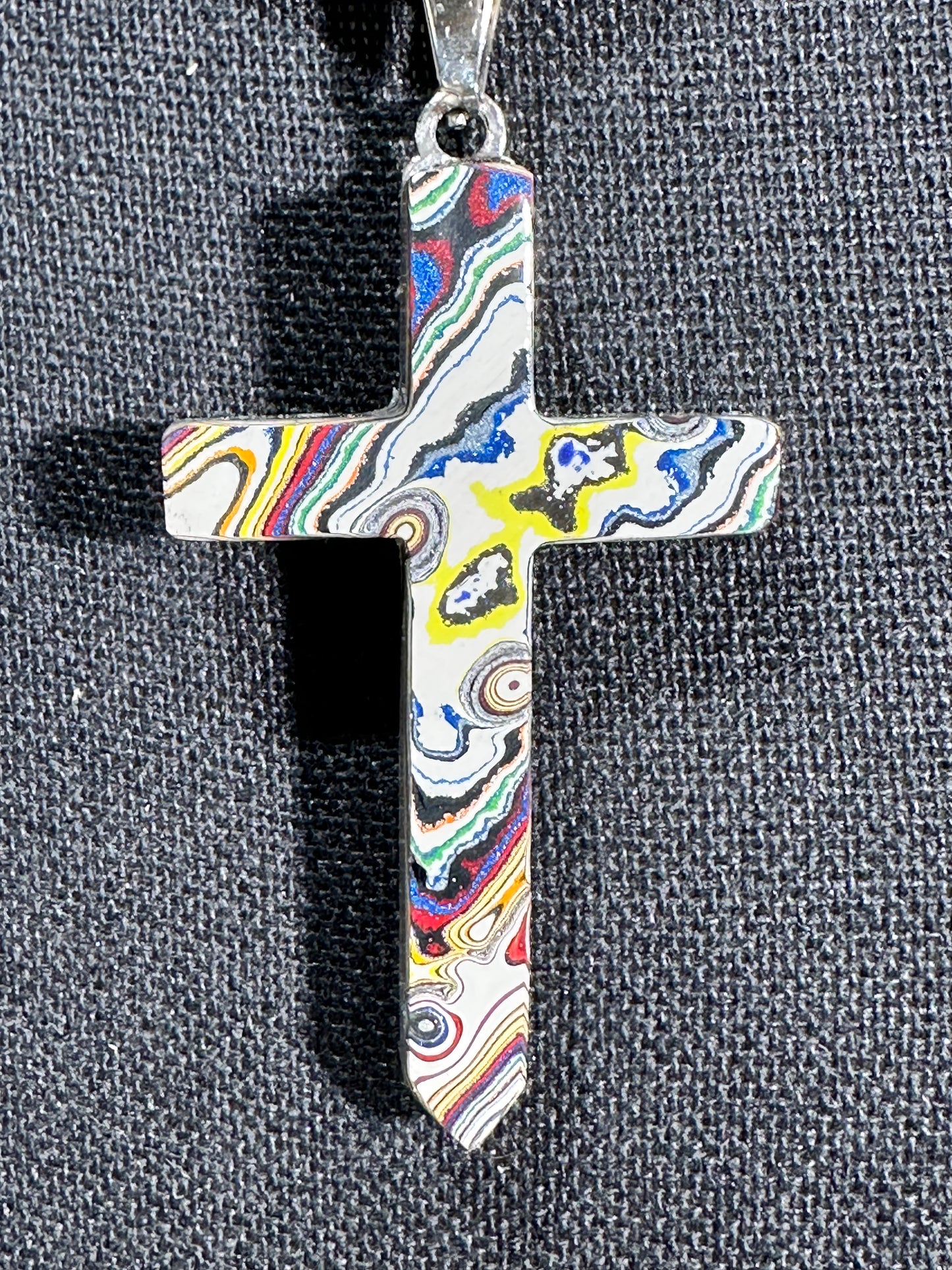 Fordite Cross "Amnon"