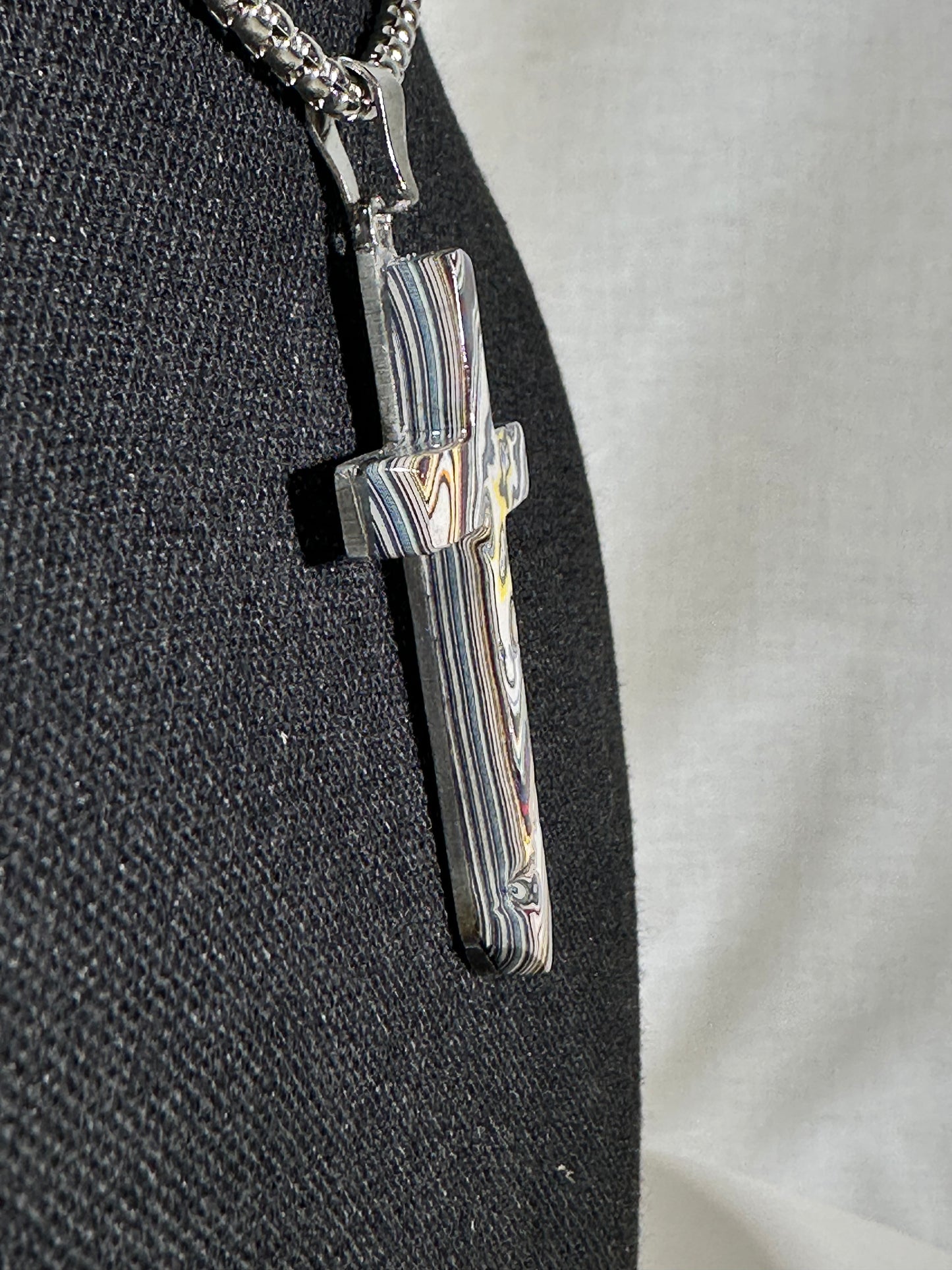 Fordite Cross "Amnon"