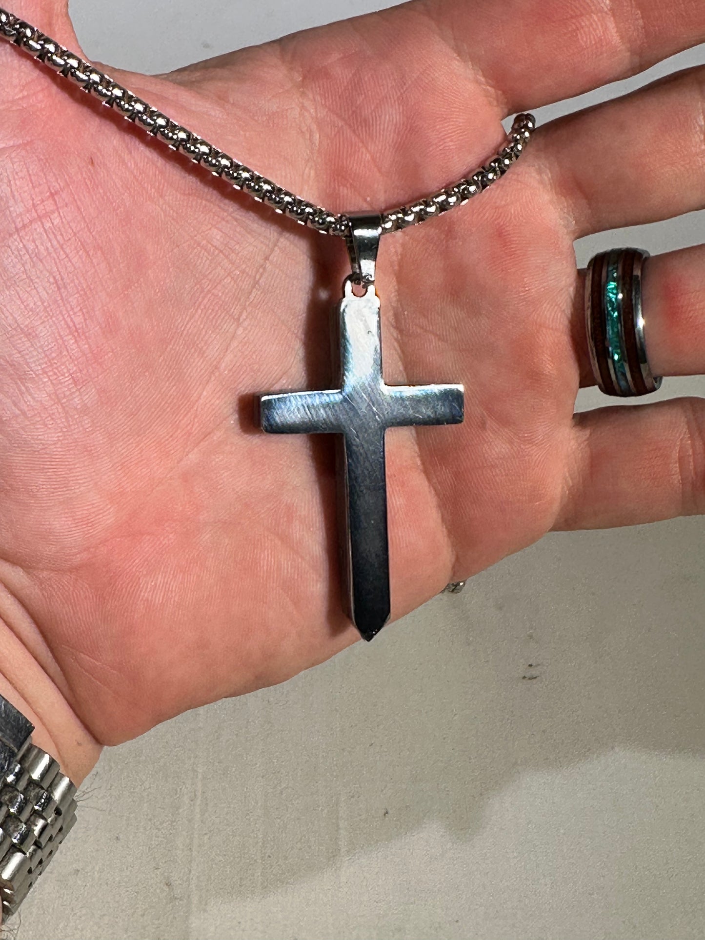 Fordite Cross "Amnon"