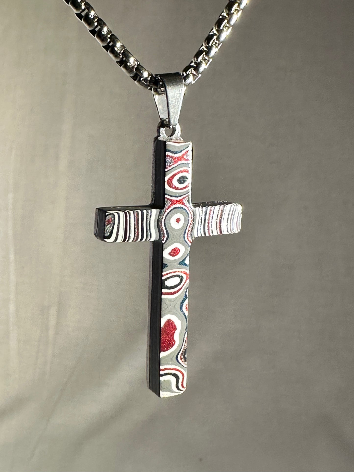 Fordite Cross "Amnon"