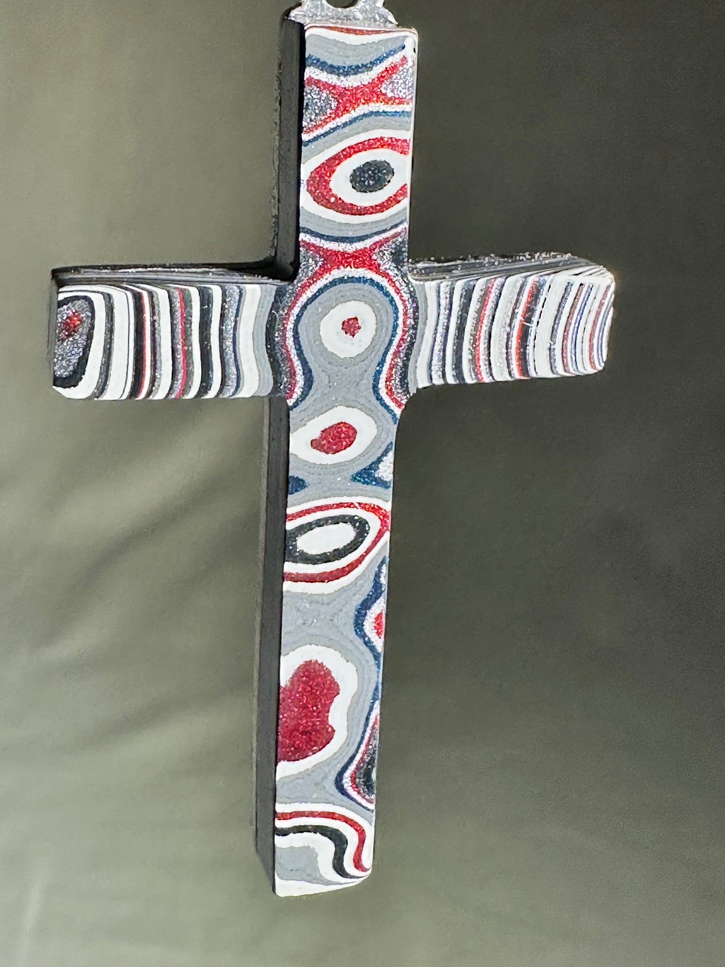 Fordite Cross "Amnon"