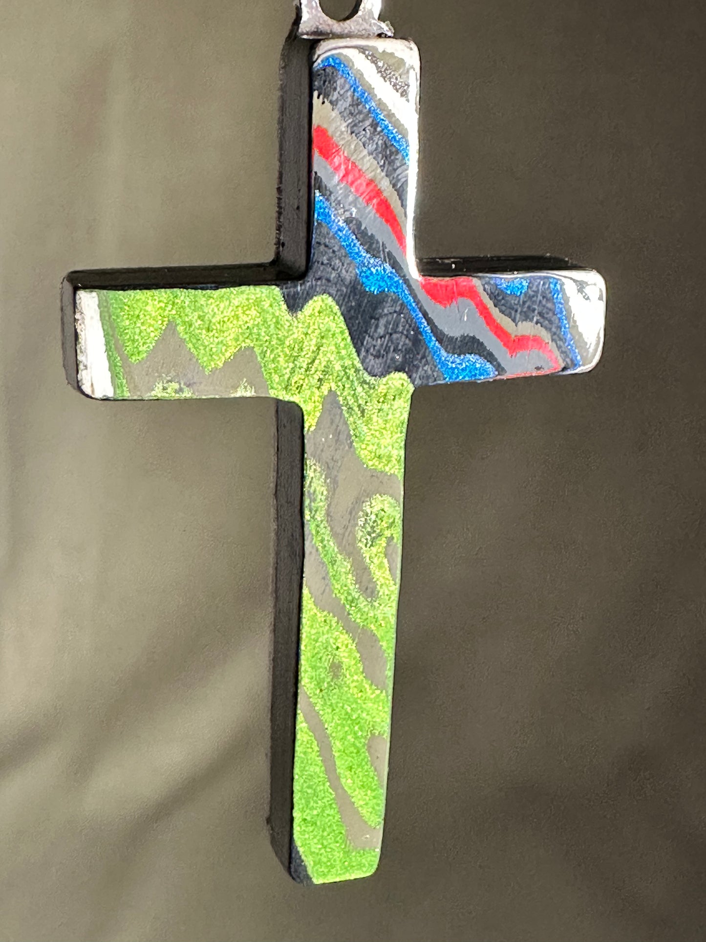 Fordite Cross "Andrew"