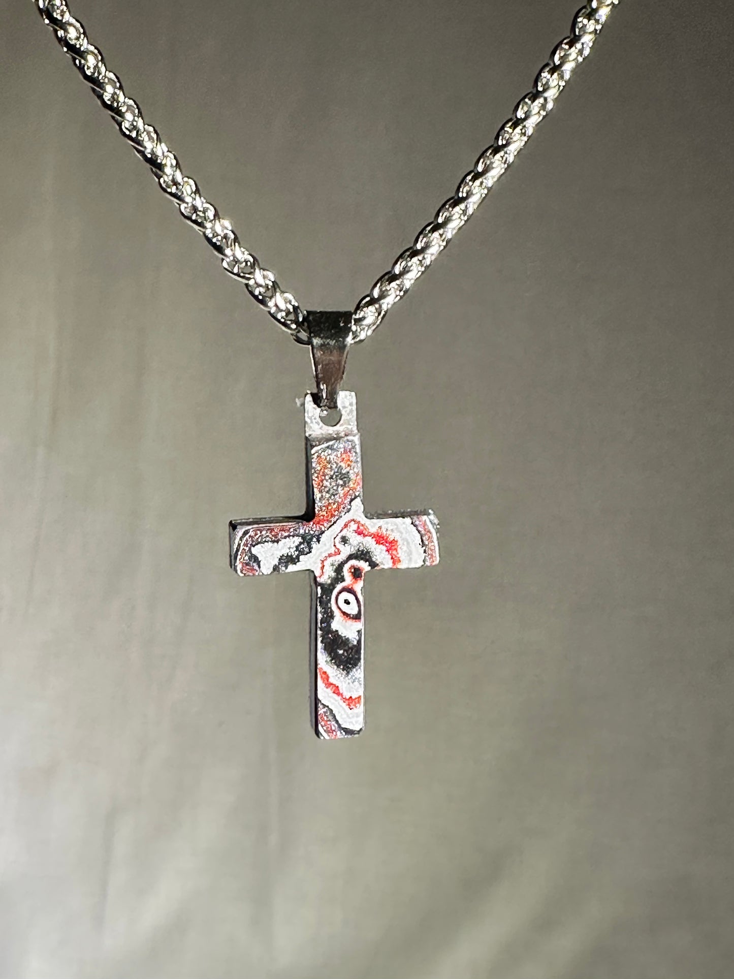 Fordite Cross "Anna"